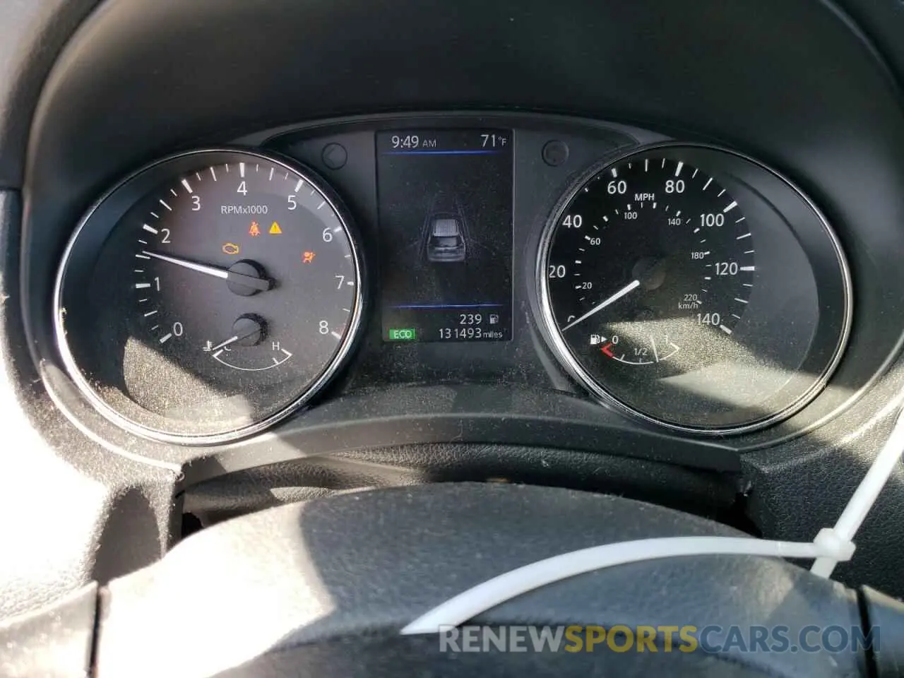 9 fotografías del automóvil dañado 5N1AT2MT6KC761866 NISSAN ROGUE 2019