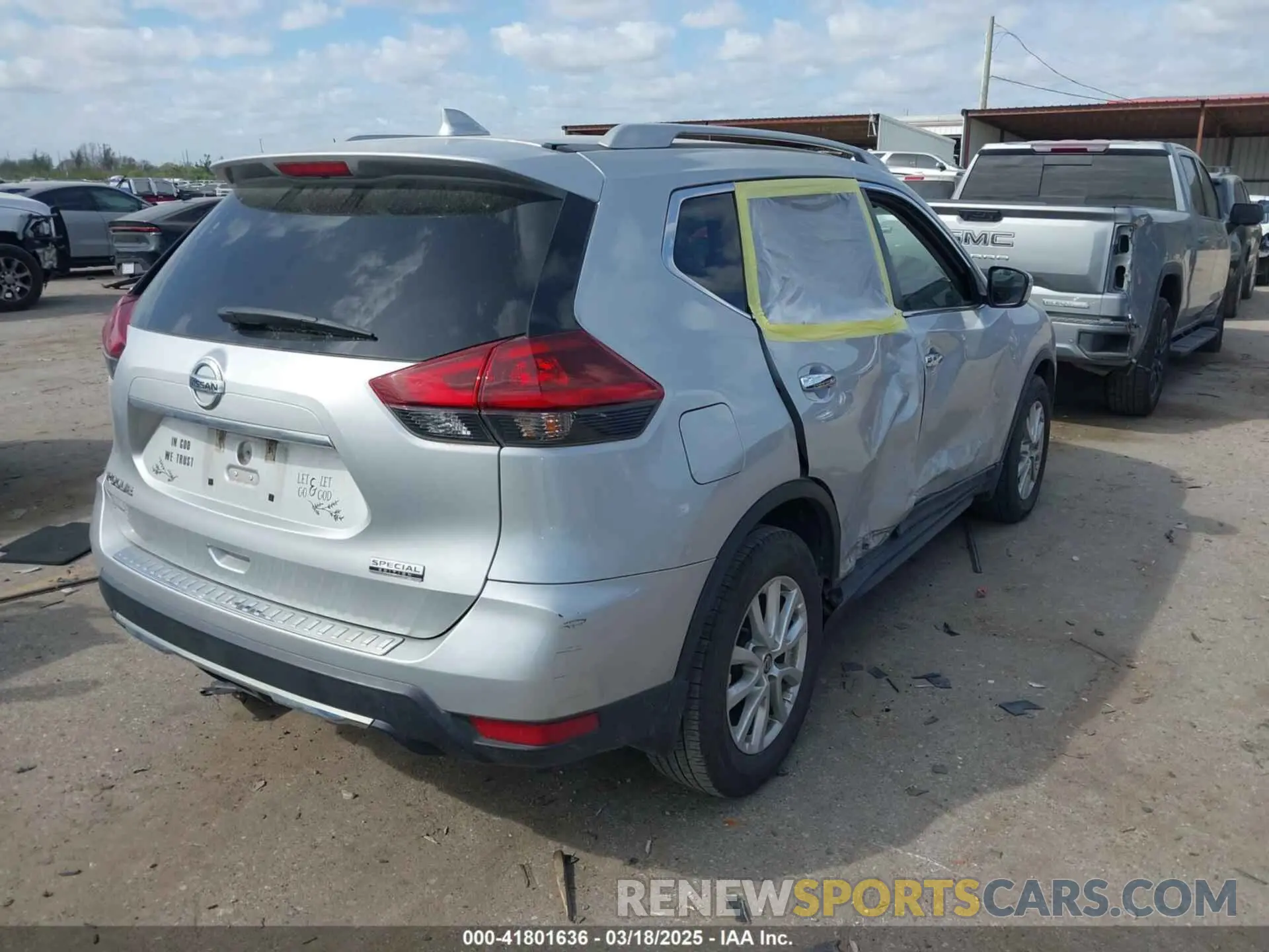 4 fotografías del automóvil dañado 5N1AT2MT6KC826988 NISSAN ROGUE 2019