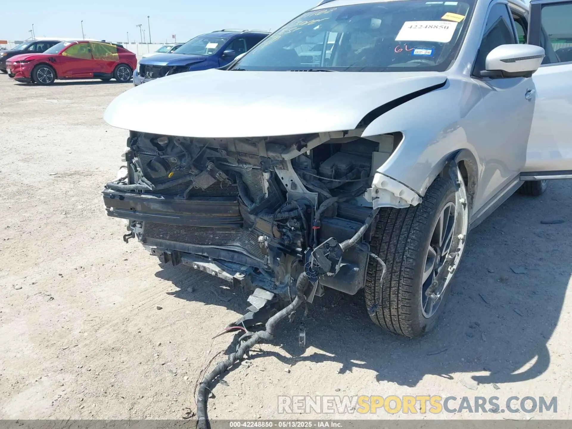6 fotografías del automóvil dañado 5N1AT2MT7KC706102 NISSAN ROGUE 2019