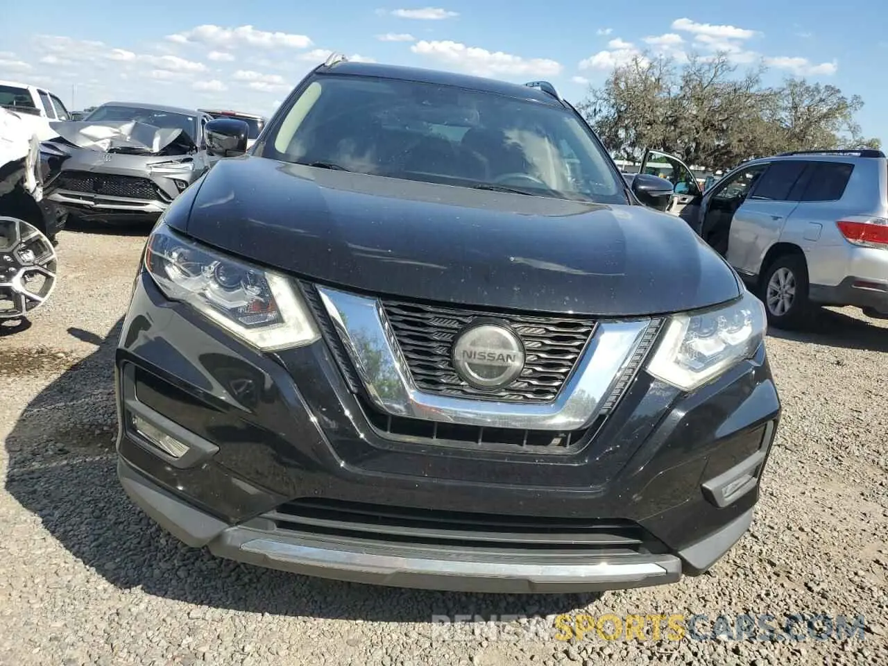 5 fotografías del automóvil dañado 5N1AT2MT7KC761052 NISSAN ROGUE 2019