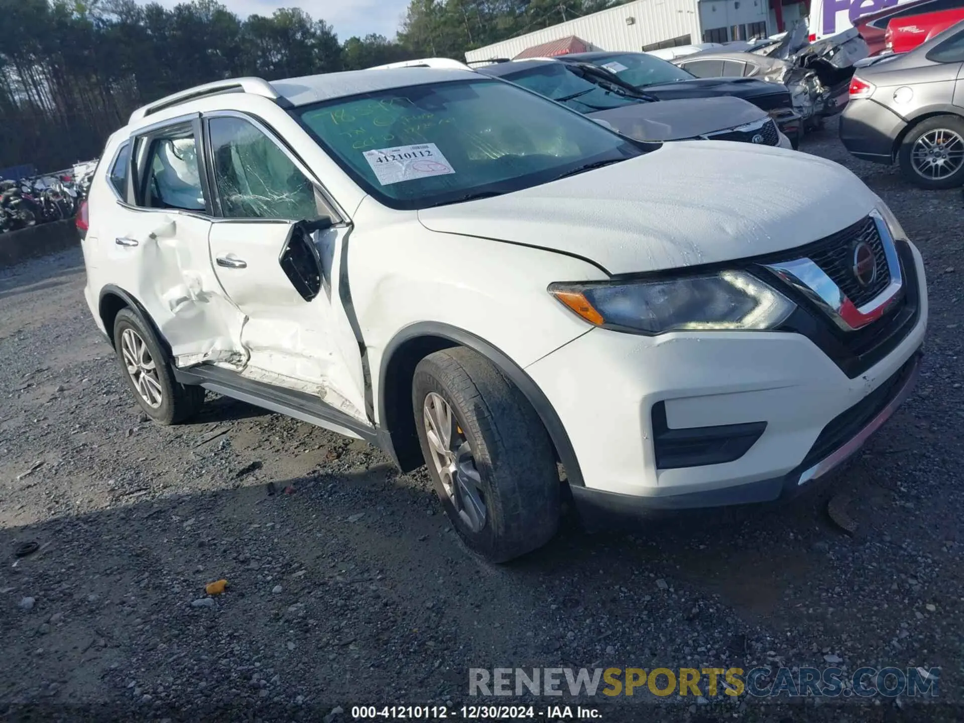 1 fotografías del automóvil dañado 5N1AT2MT7KC783987 NISSAN ROGUE 2019