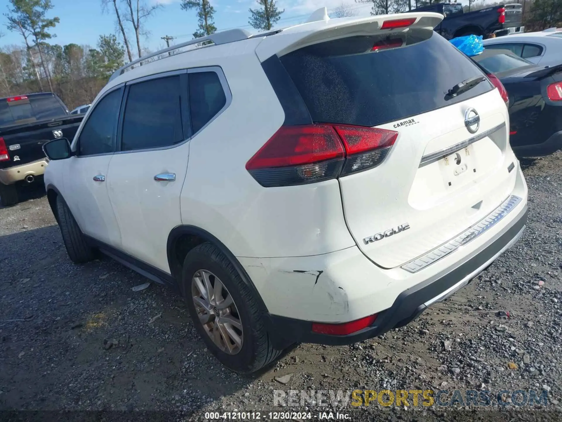 3 fotografías del automóvil dañado 5N1AT2MT7KC783987 NISSAN ROGUE 2019