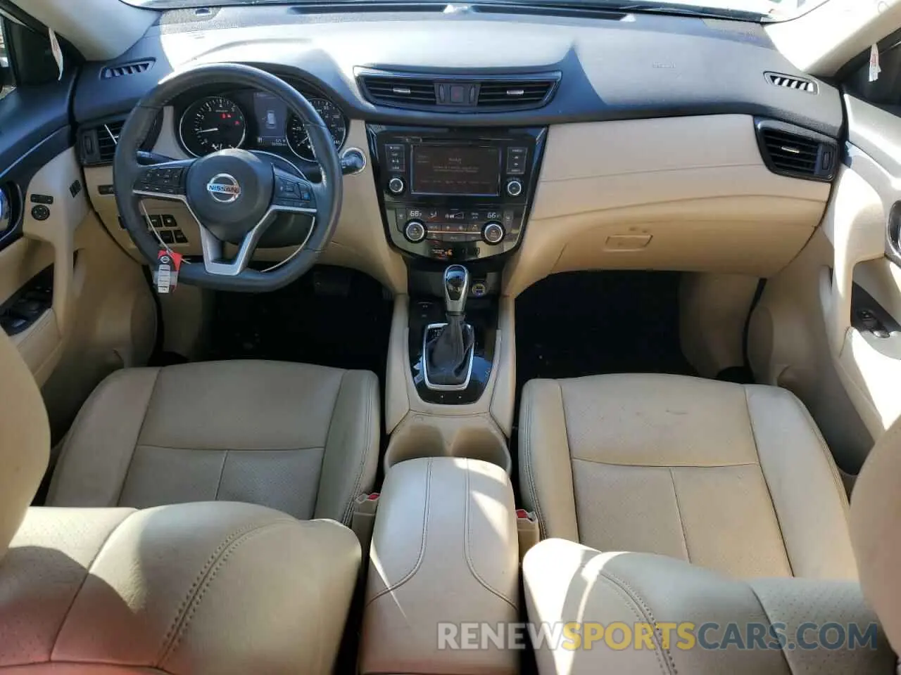 8 fotografías del automóvil dañado 5N1AT2MT7KC787330 NISSAN ROGUE 2019
