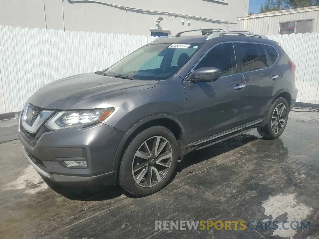 1 fotografías del automóvil dañado 5N1AT2MT7KC804367 NISSAN ROGUE 2019