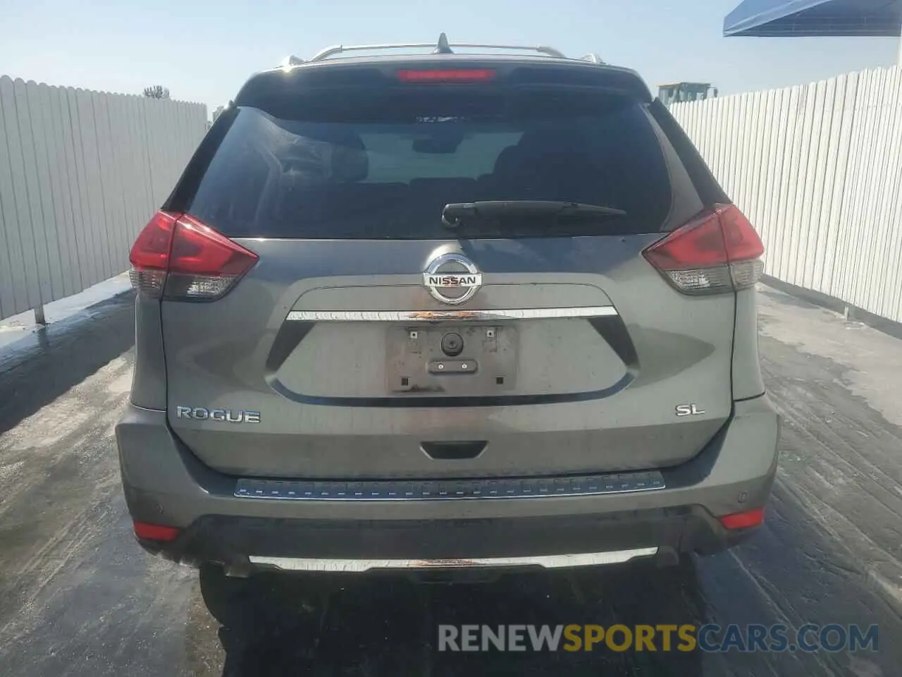 6 fotografías del automóvil dañado 5N1AT2MT7KC804367 NISSAN ROGUE 2019