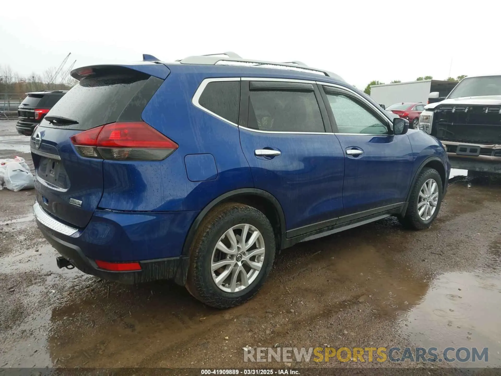 4 fotografías del automóvil dañado 5N1AT2MT7KC829981 NISSAN ROGUE 2019