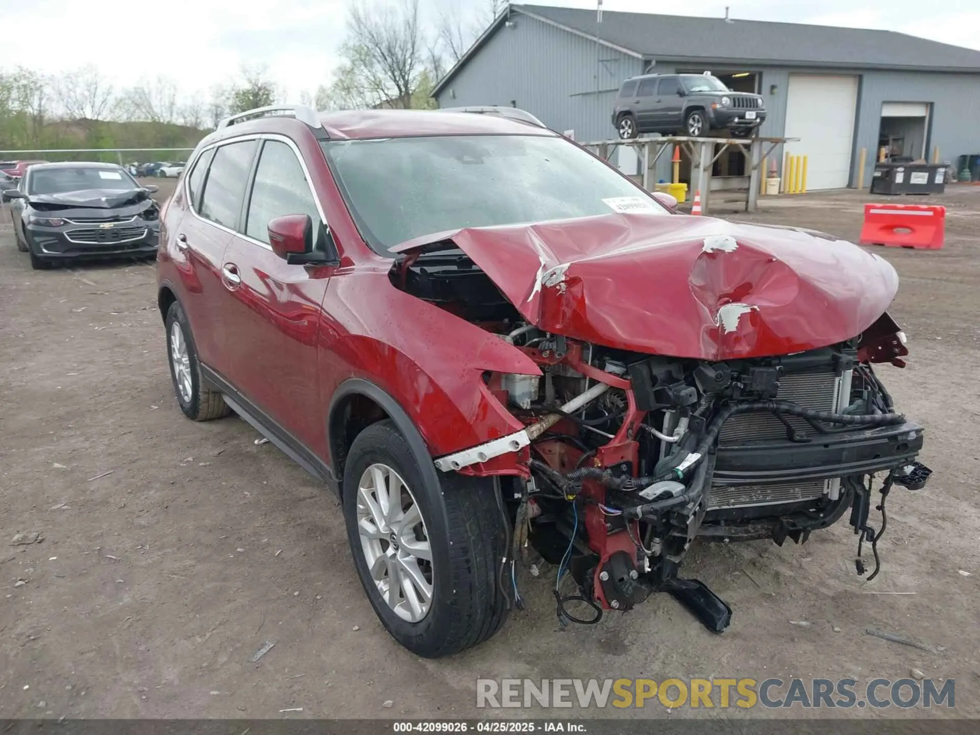 1 fotografías del automóvil dañado 5N1AT2MT7KC831651 NISSAN ROGUE 2019