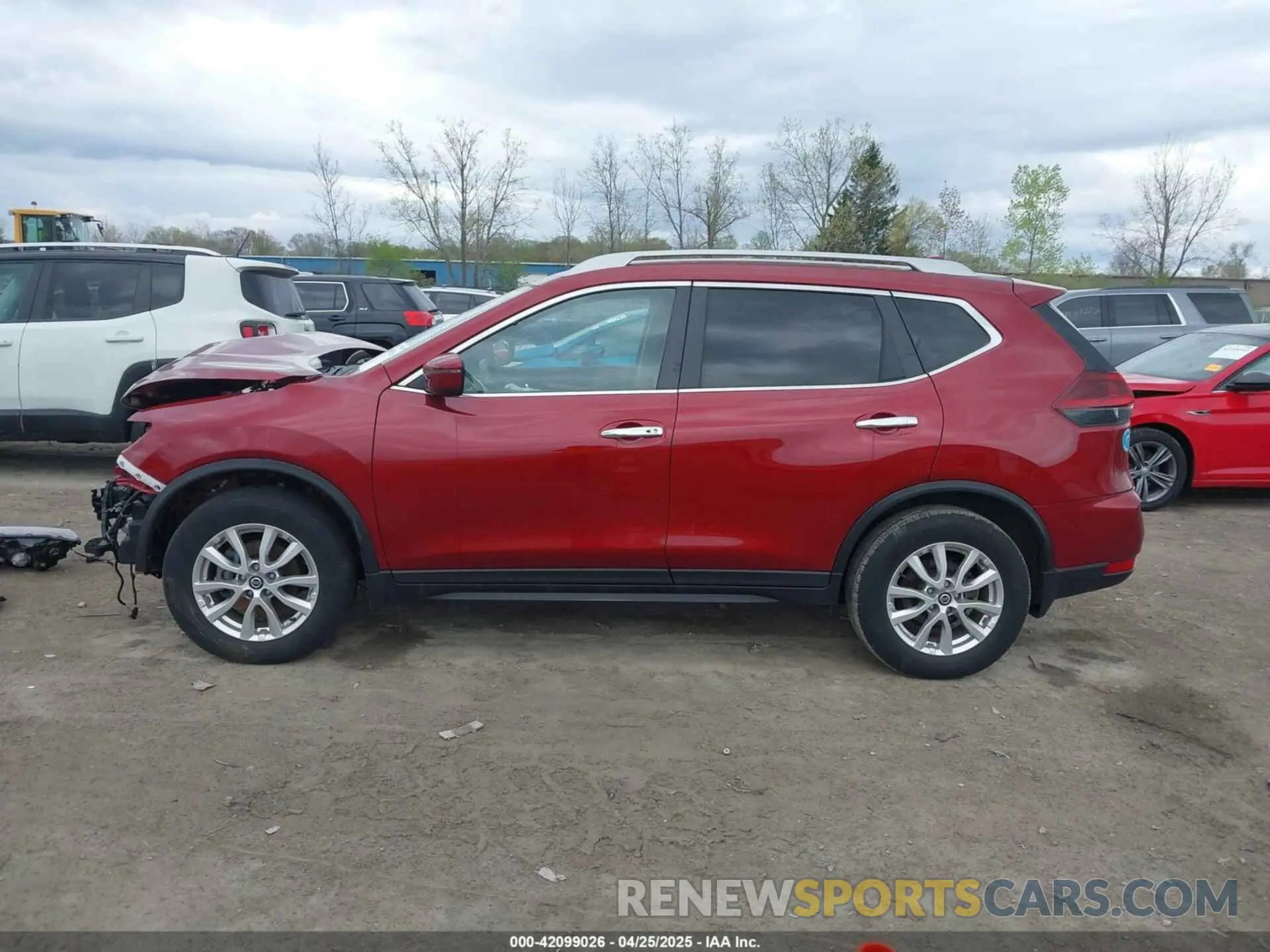 14 fotografías del automóvil dañado 5N1AT2MT7KC831651 NISSAN ROGUE 2019