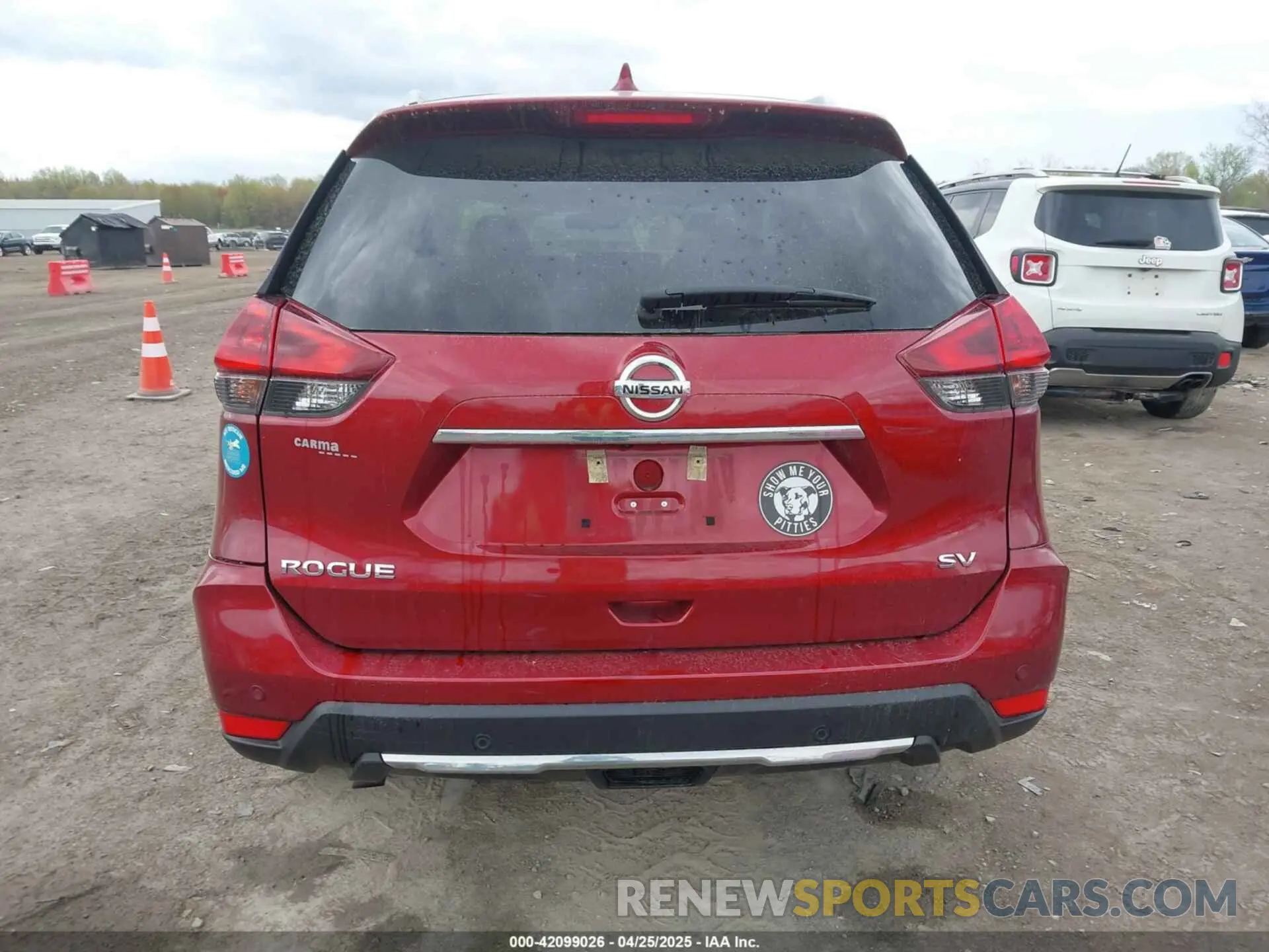 16 fotografías del automóvil dañado 5N1AT2MT7KC831651 NISSAN ROGUE 2019