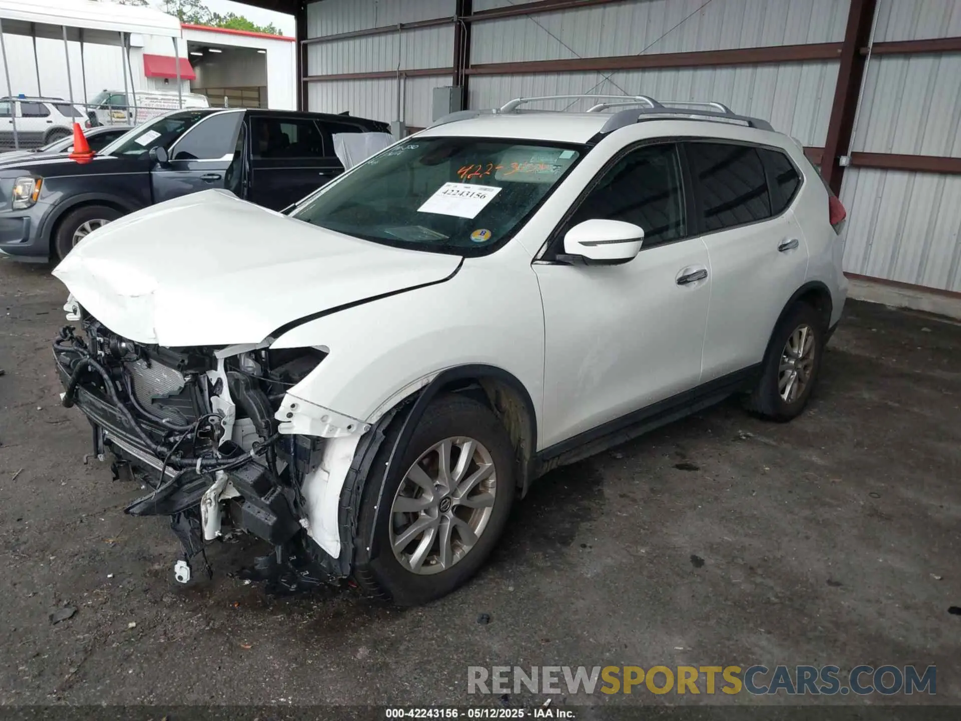 2 fotografías del automóvil dañado 5N1AT2MT7KC844450 NISSAN ROGUE 2019