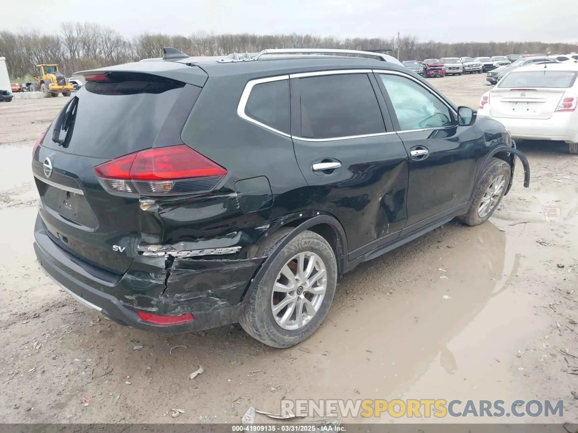 4 fotografías del automóvil dañado 5N1AT2MT8KC701247 NISSAN ROGUE 2019