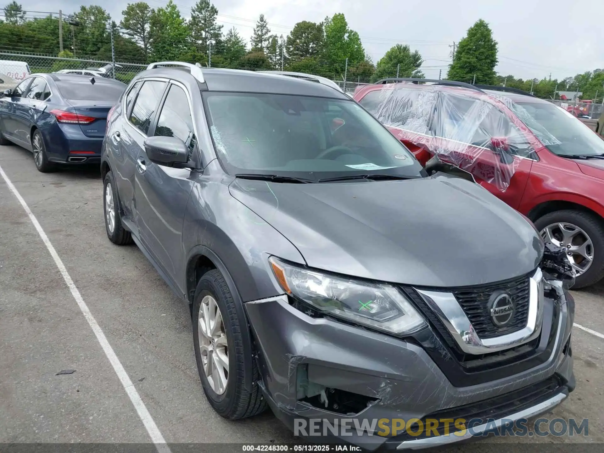1 fotografías del automóvil dañado 5N1AT2MT8KC766342 NISSAN ROGUE 2019