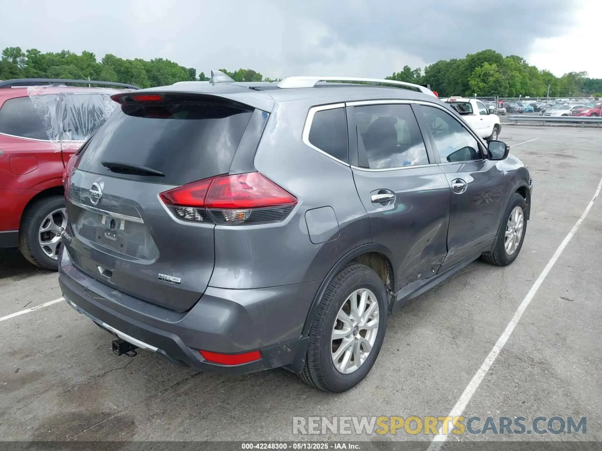 4 fotografías del automóvil dañado 5N1AT2MT8KC766342 NISSAN ROGUE 2019