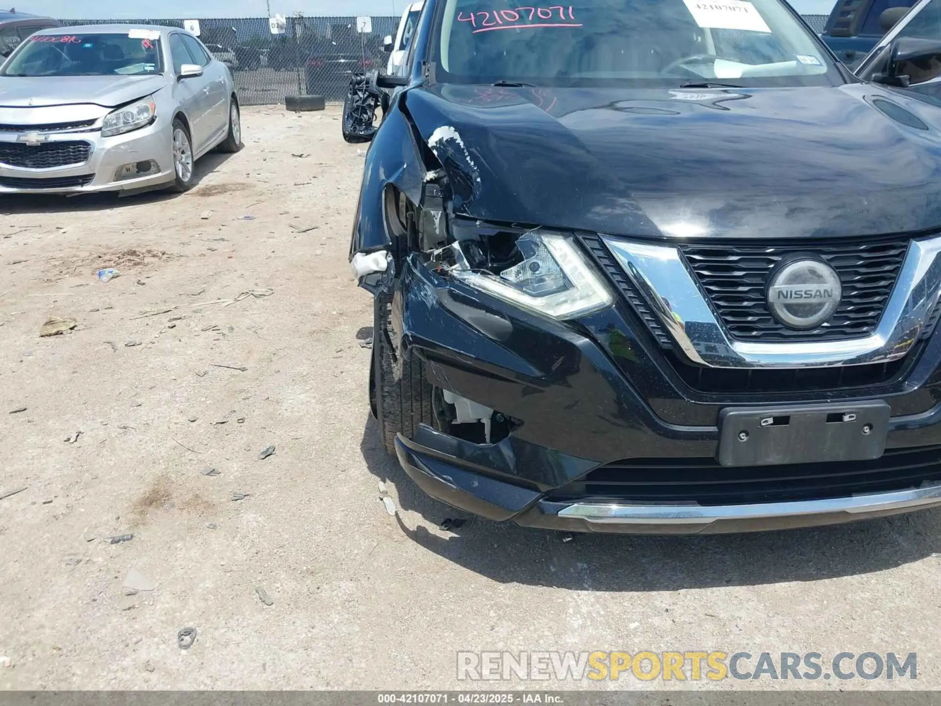 6 fotografías del automóvil dañado 5N1AT2MT8KC783237 NISSAN ROGUE 2019