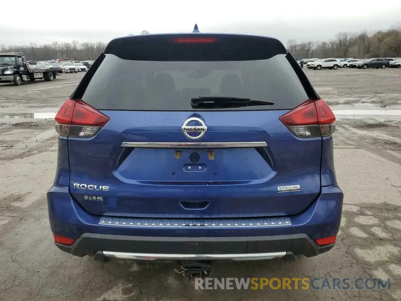 6 fotografías del automóvil dañado 5N1AT2MT8KC801459 NISSAN ROGUE 2019