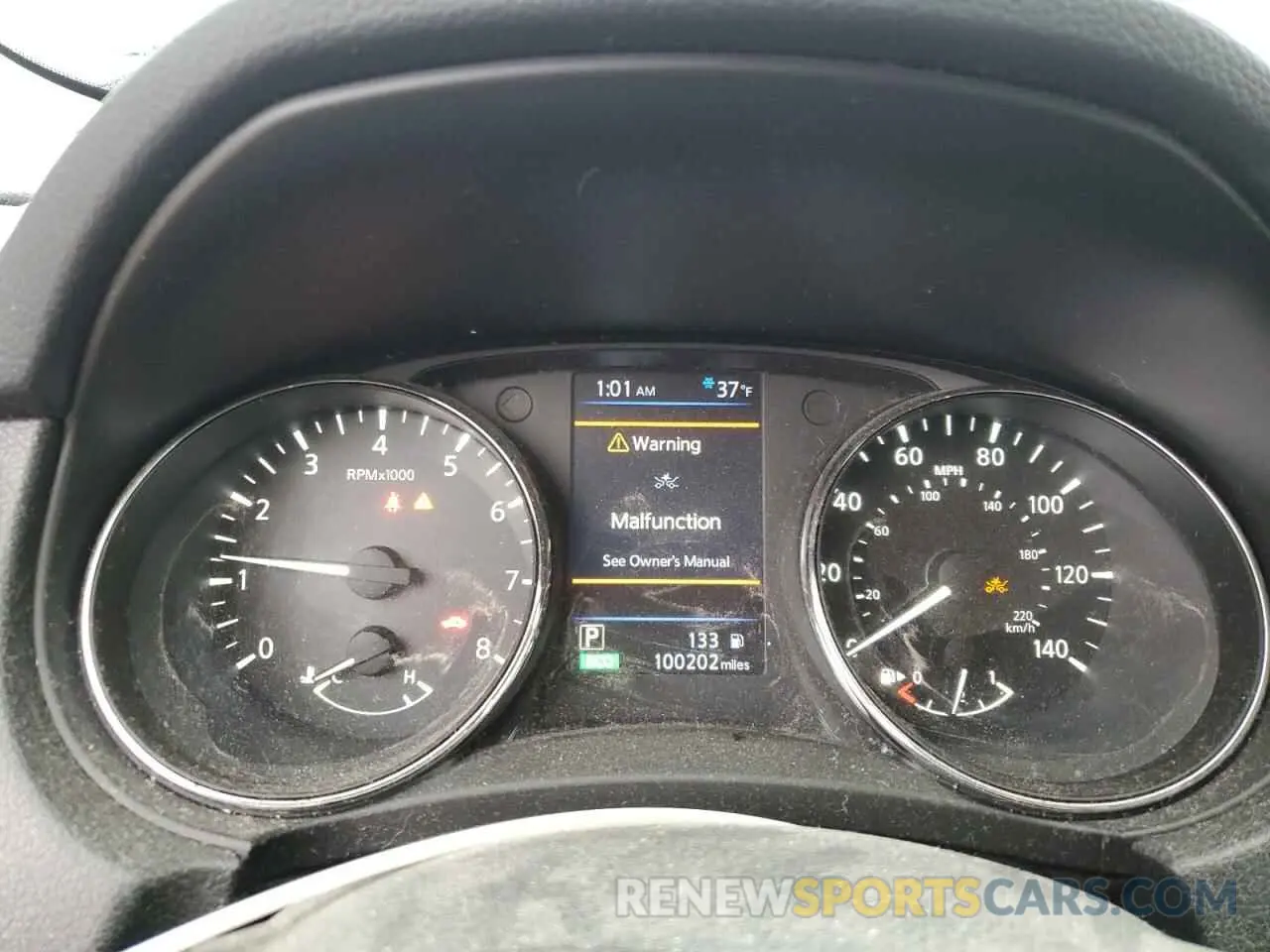 9 fotografías del automóvil dañado 5N1AT2MT8KC801459 NISSAN ROGUE 2019