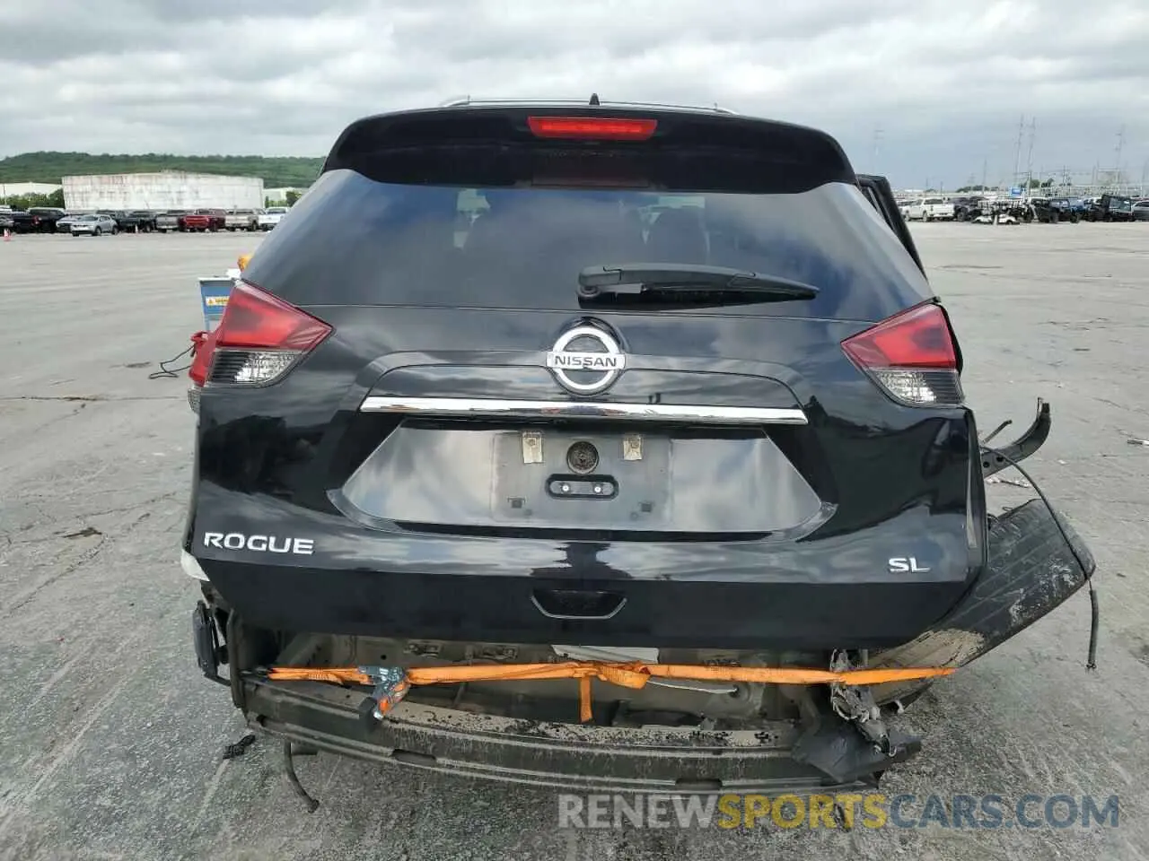6 fotografías del automóvil dañado 5N1AT2MT8KC837006 NISSAN ROGUE 2019