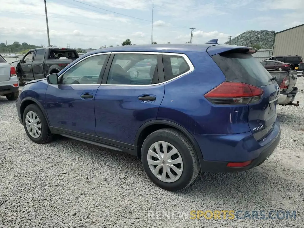 2 fotografías del automóvil dañado 5N1AT2MT9KC700351 NISSAN ROGUE 2019