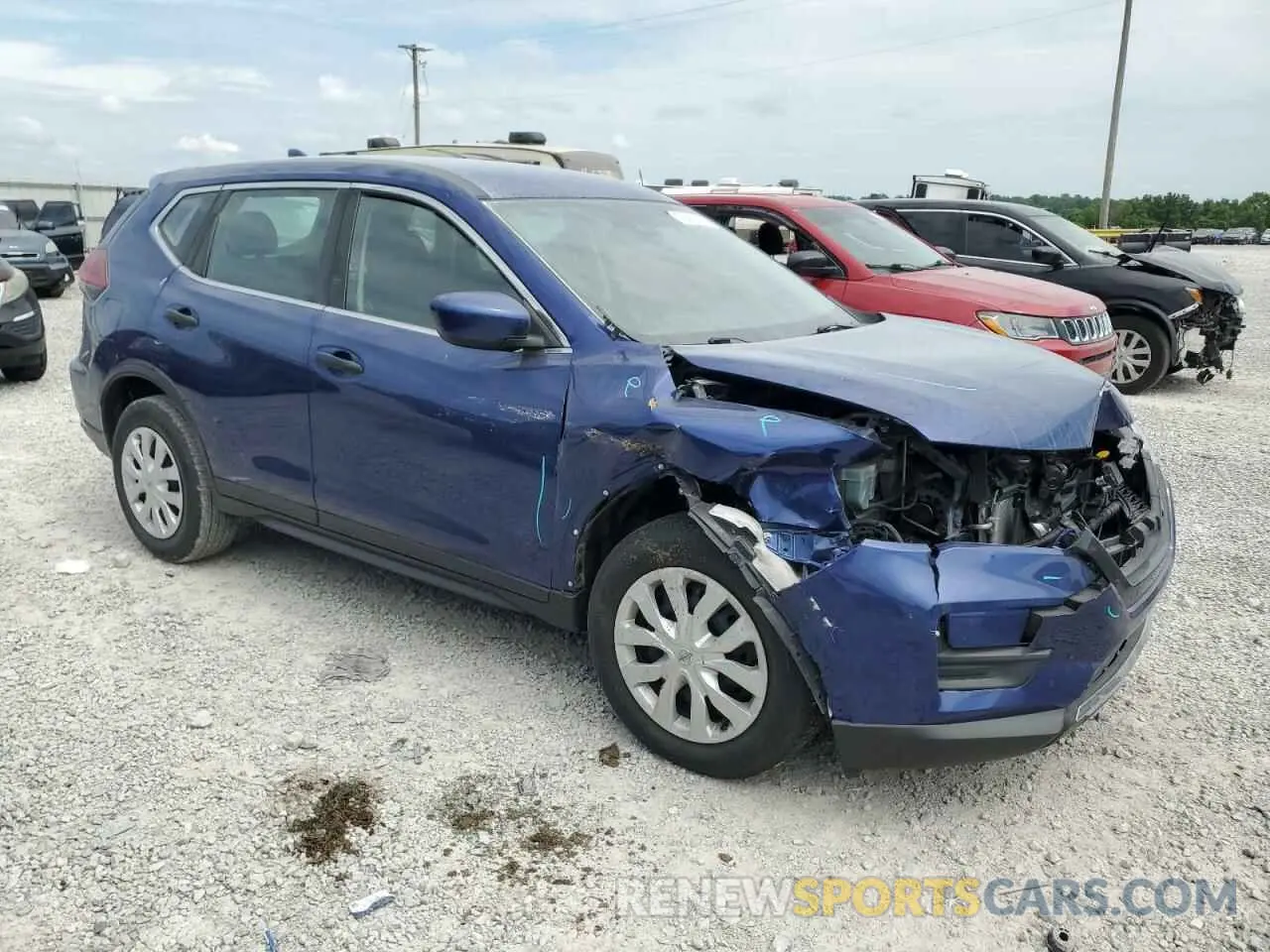 4 fotografías del automóvil dañado 5N1AT2MT9KC700351 NISSAN ROGUE 2019