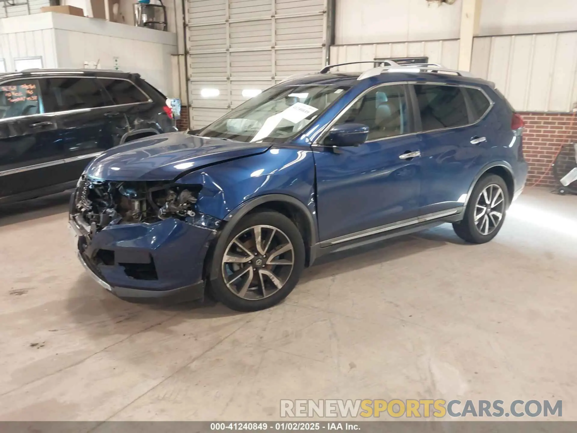 2 fotografías del automóvil dañado 5N1AT2MT9KC707039 NISSAN ROGUE 2019