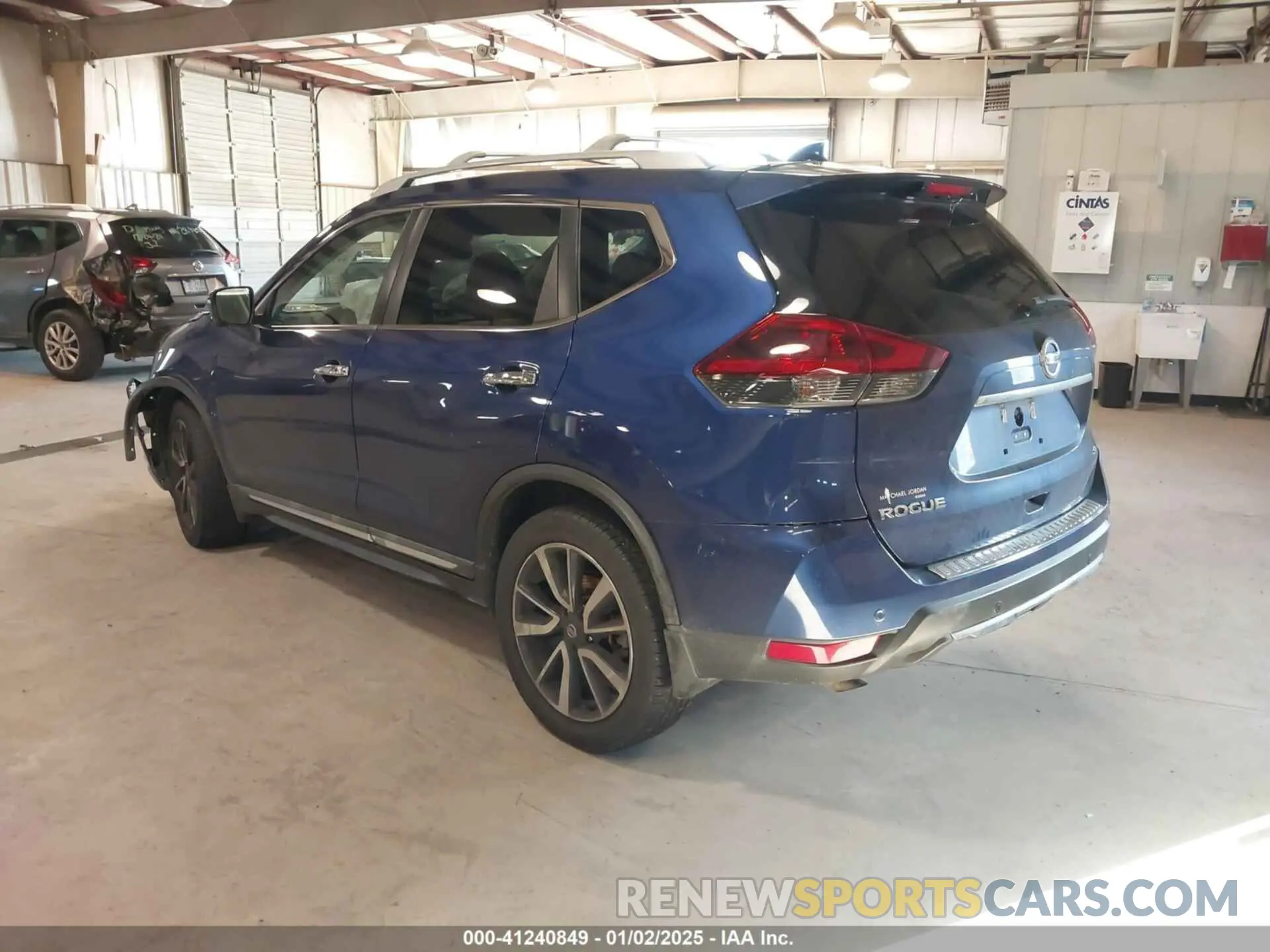 3 fotografías del automóvil dañado 5N1AT2MT9KC707039 NISSAN ROGUE 2019