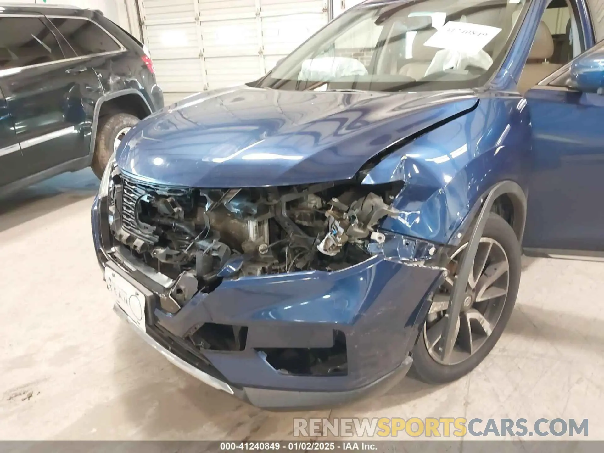 6 fotografías del automóvil dañado 5N1AT2MT9KC707039 NISSAN ROGUE 2019