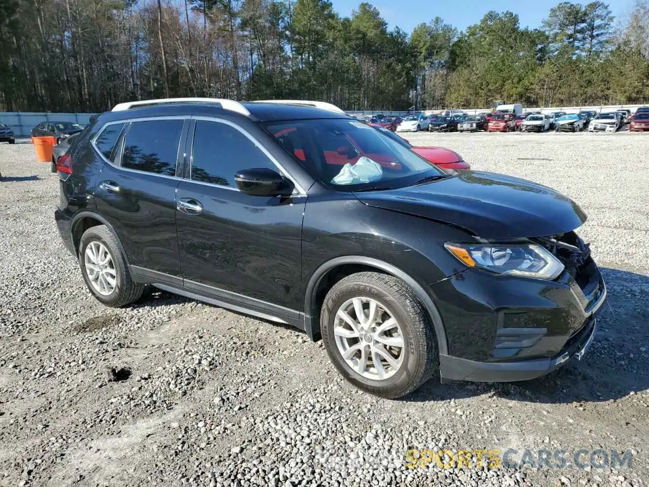 4 fotografías del automóvil dañado 5N1AT2MT9KC724665 NISSAN ROGUE 2019