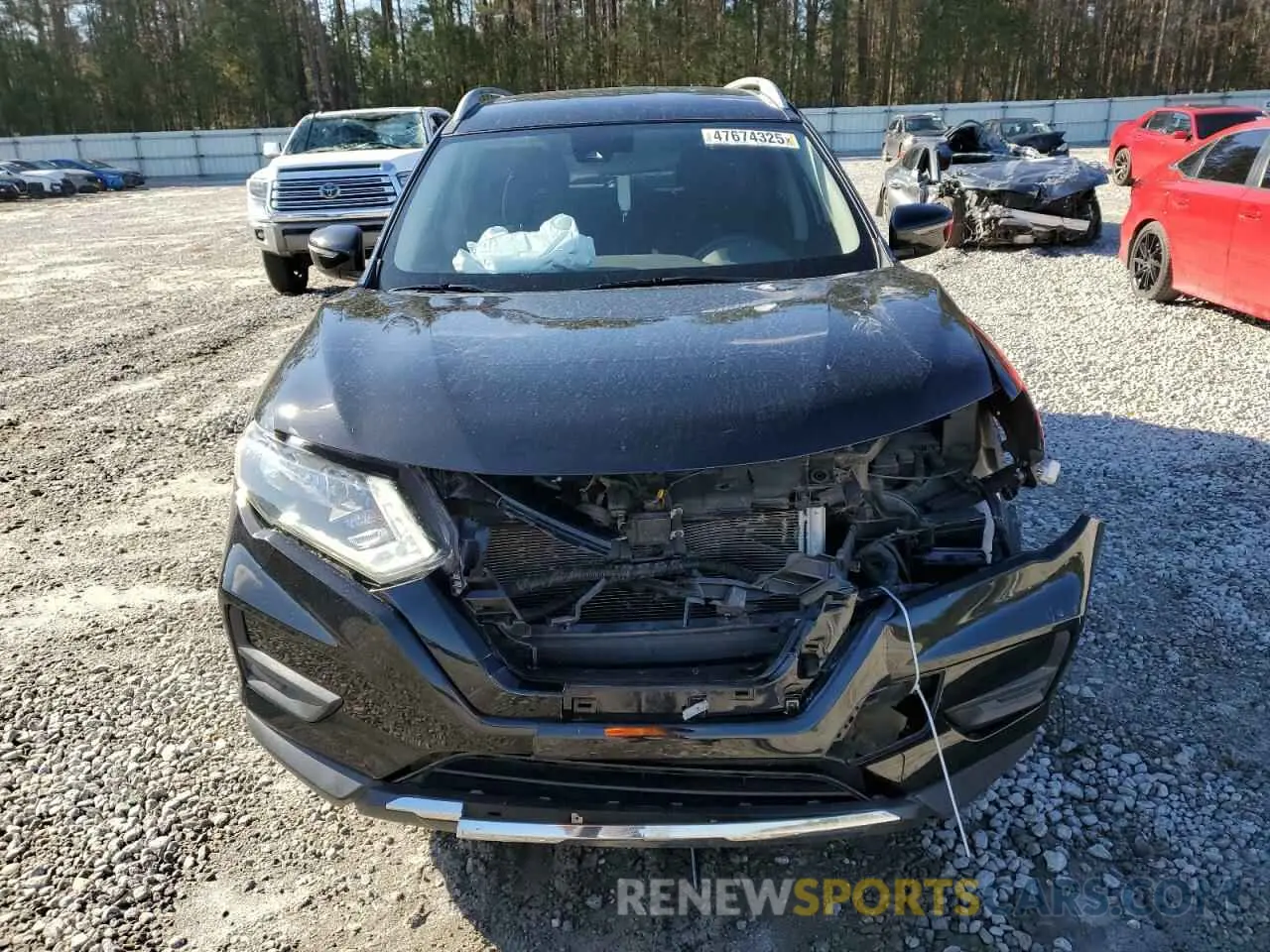 5 fotografías del automóvil dañado 5N1AT2MT9KC724665 NISSAN ROGUE 2019
