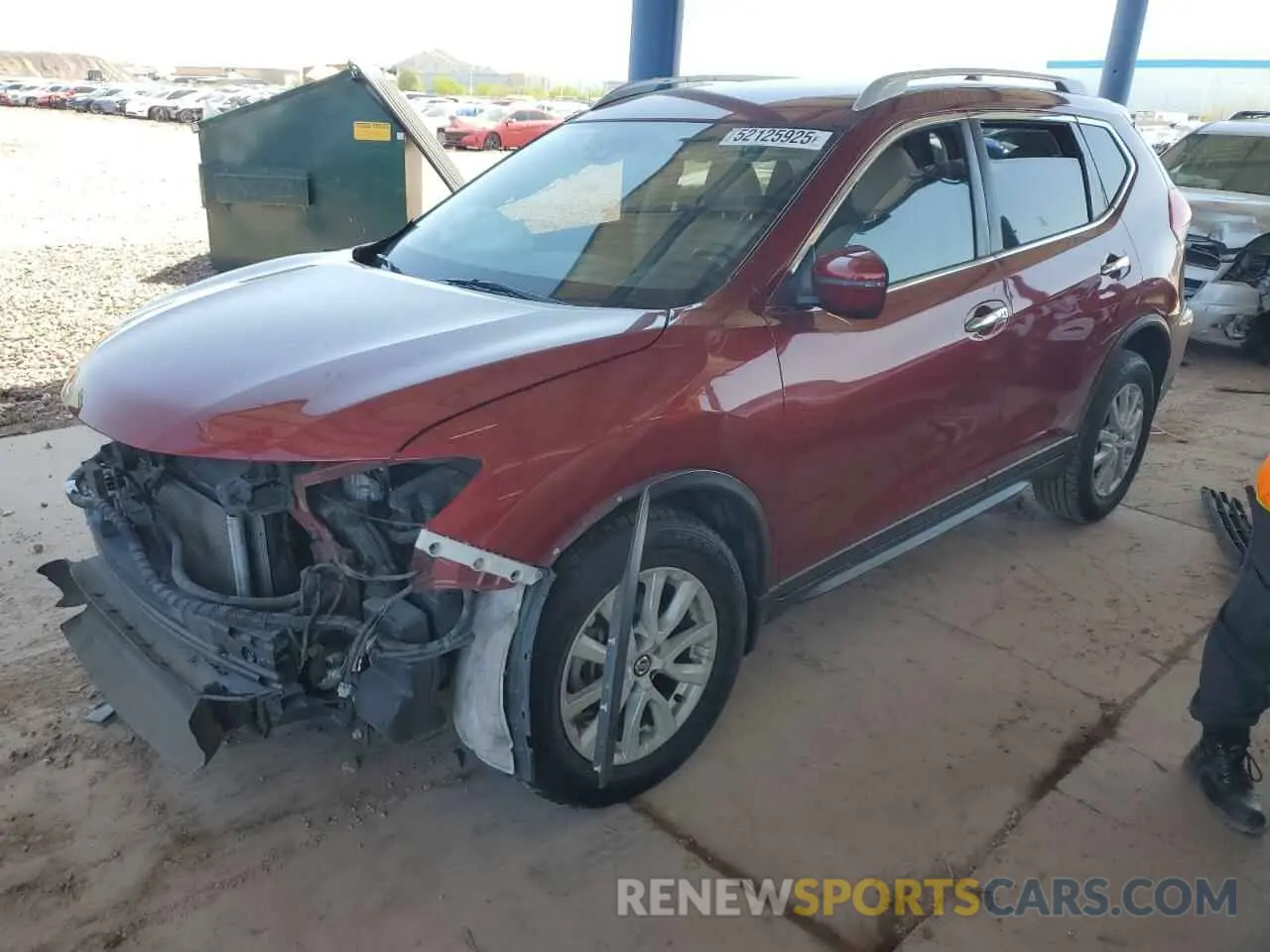 1 fotografías del automóvil dañado 5N1AT2MT9KC766964 NISSAN ROGUE 2019