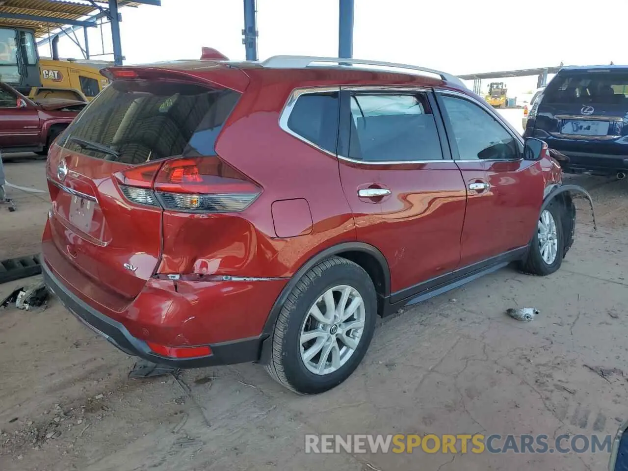 3 fotografías del automóvil dañado 5N1AT2MT9KC766964 NISSAN ROGUE 2019