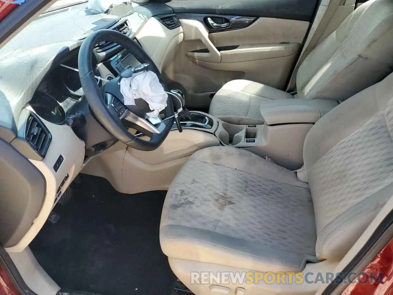 7 fotografías del automóvil dañado 5N1AT2MT9KC766964 NISSAN ROGUE 2019
