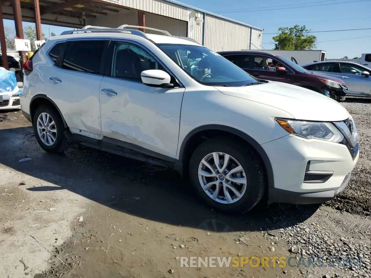 4 fotografías del automóvil dañado 5N1AT2MT9KC837077 NISSAN ROGUE 2019