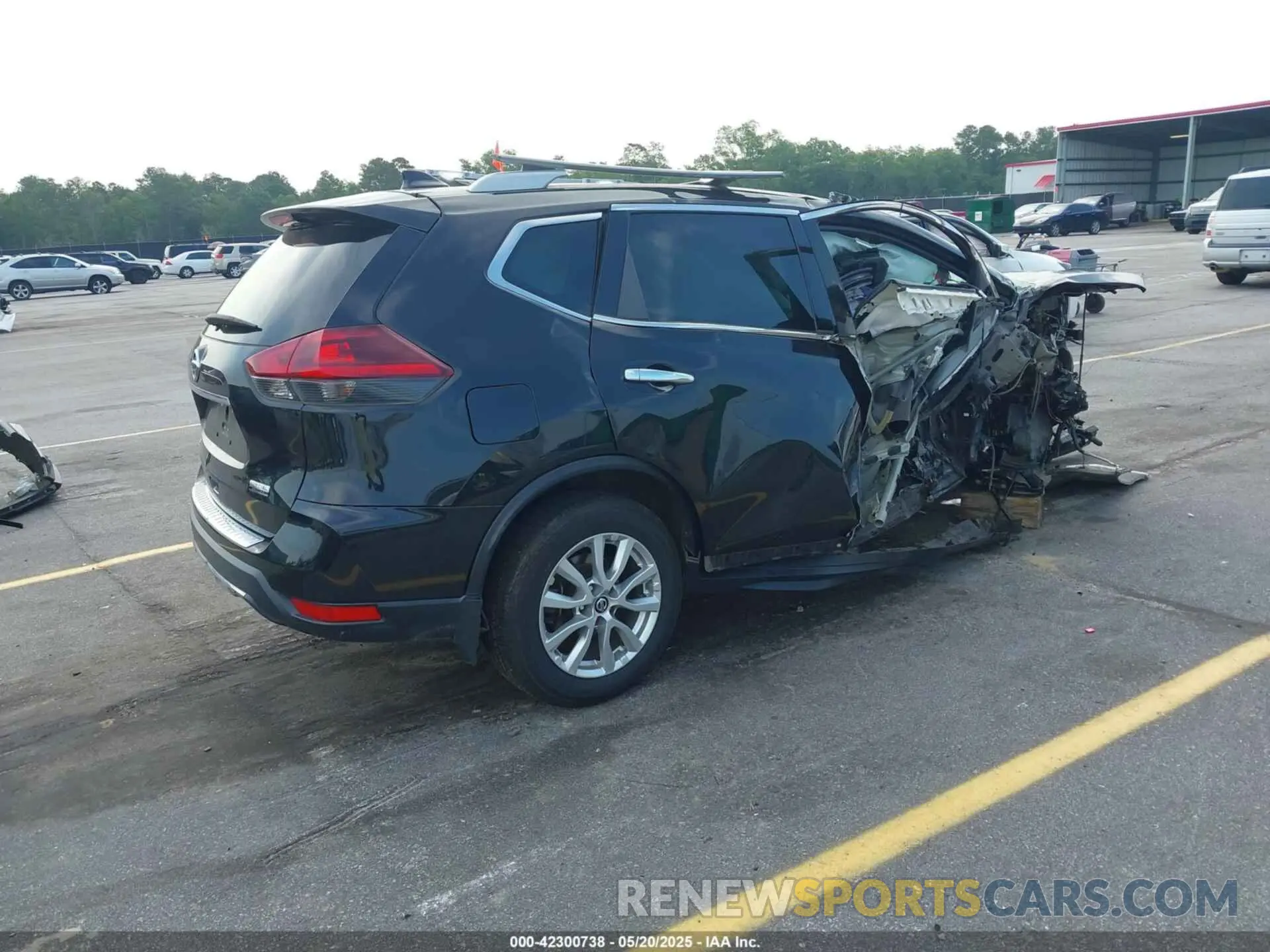 4 fotografías del automóvil dañado 5N1AT2MT9KC845180 NISSAN ROGUE 2019