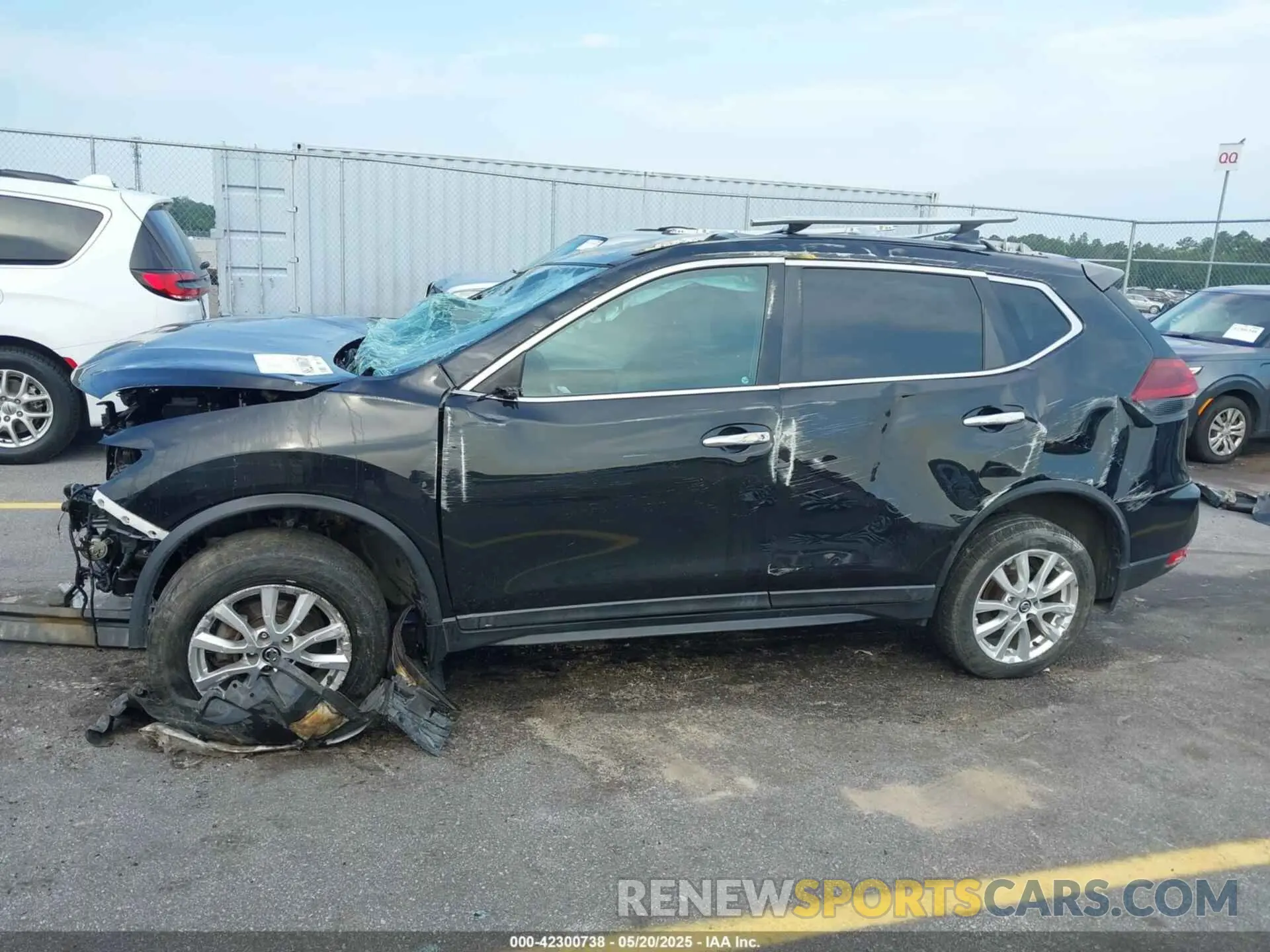 6 fotografías del automóvil dañado 5N1AT2MT9KC845180 NISSAN ROGUE 2019
