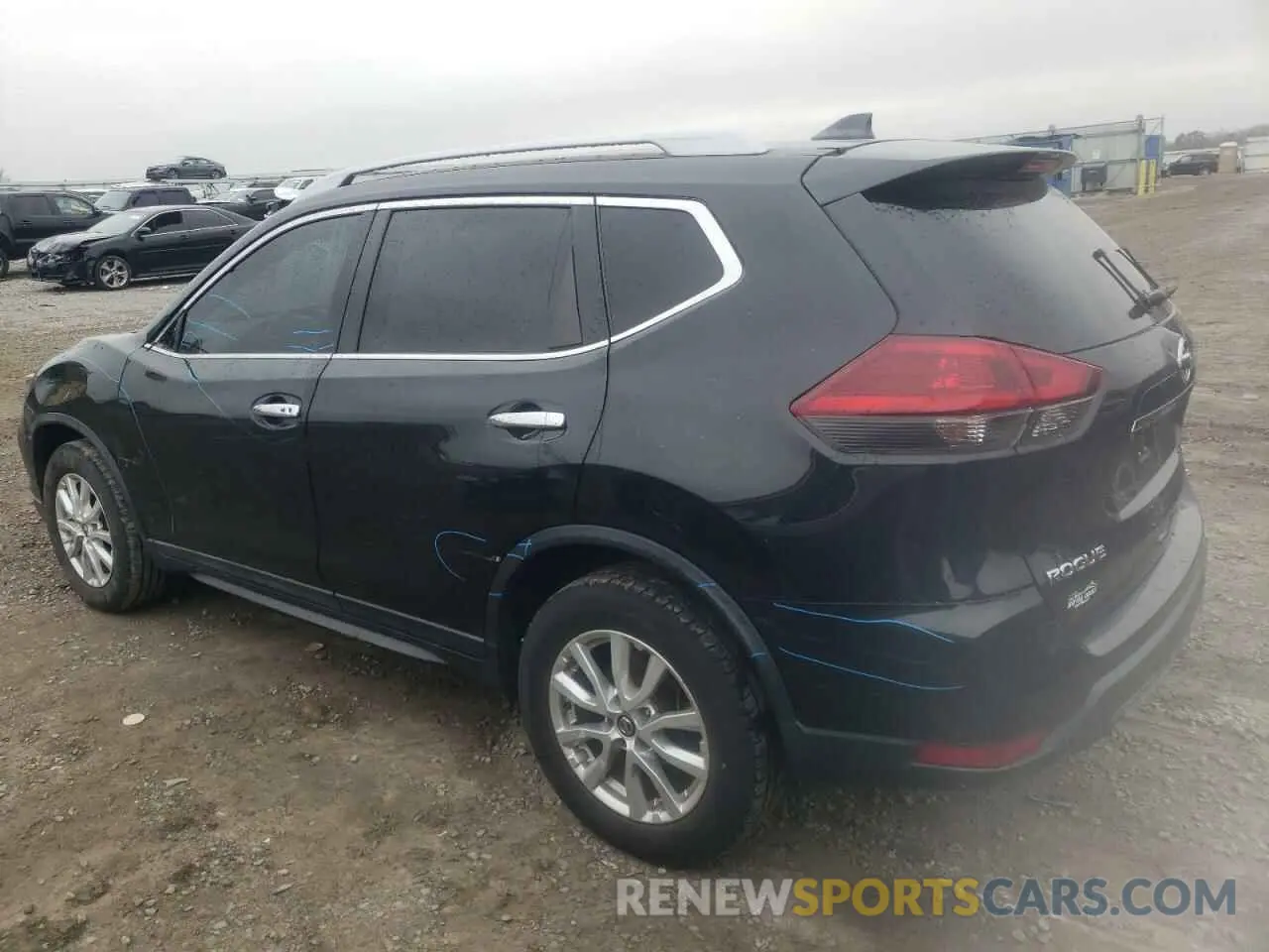 2 fotografías del automóvil dañado 5N1AT2MTXKC754936 NISSAN ROGUE 2019