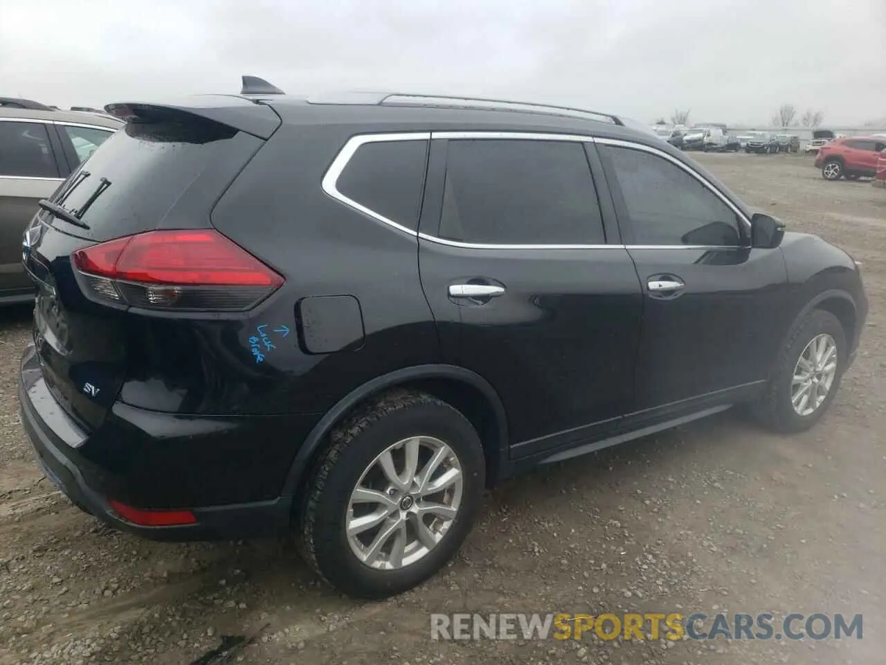 3 fotografías del automóvil dañado 5N1AT2MTXKC754936 NISSAN ROGUE 2019