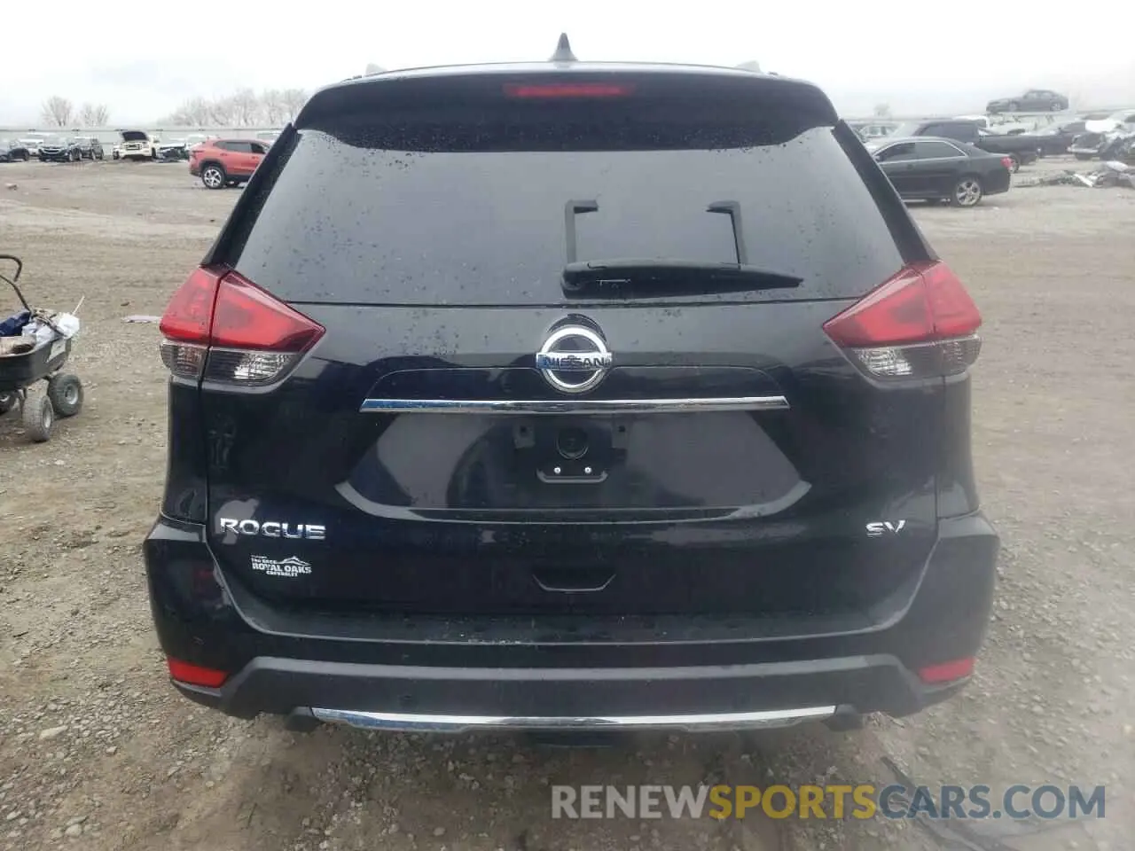 6 fotografías del automóvil dañado 5N1AT2MTXKC754936 NISSAN ROGUE 2019
