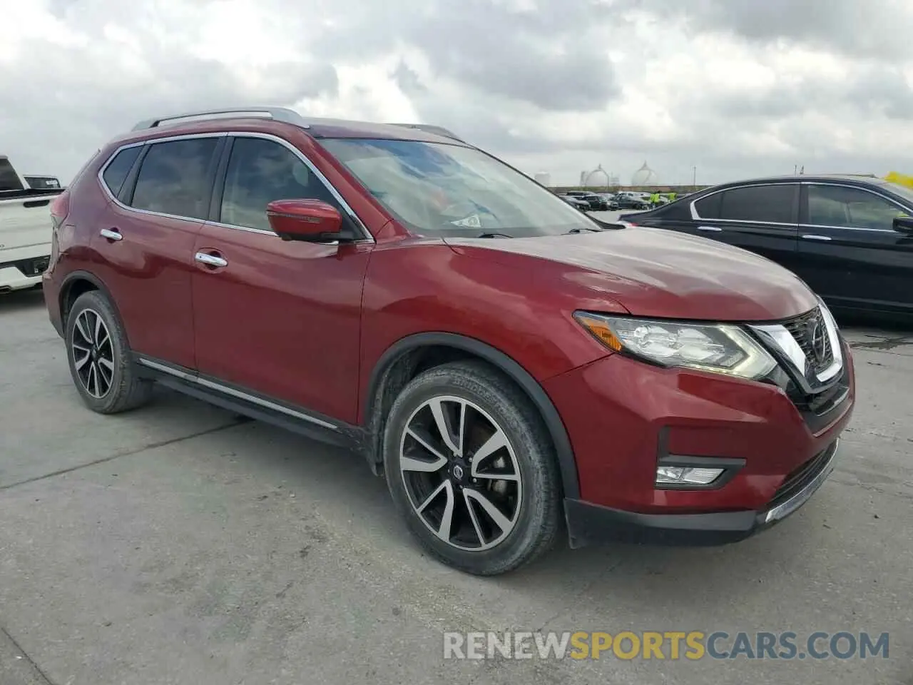 4 fotografías del automóvil dañado 5N1AT2MTXKC764138 NISSAN ROGUE 2019
