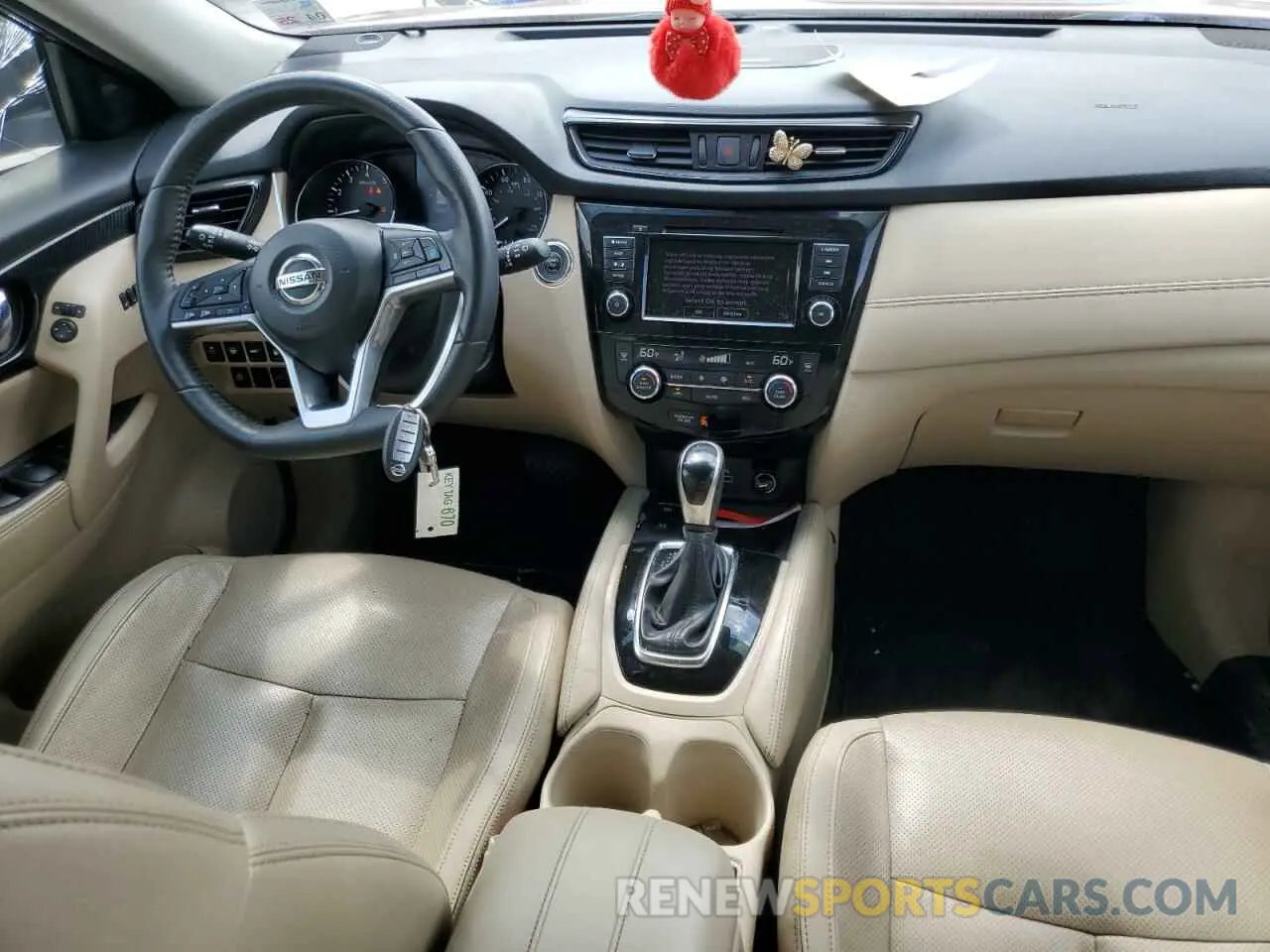 8 fotografías del automóvil dañado 5N1AT2MTXKC764138 NISSAN ROGUE 2019