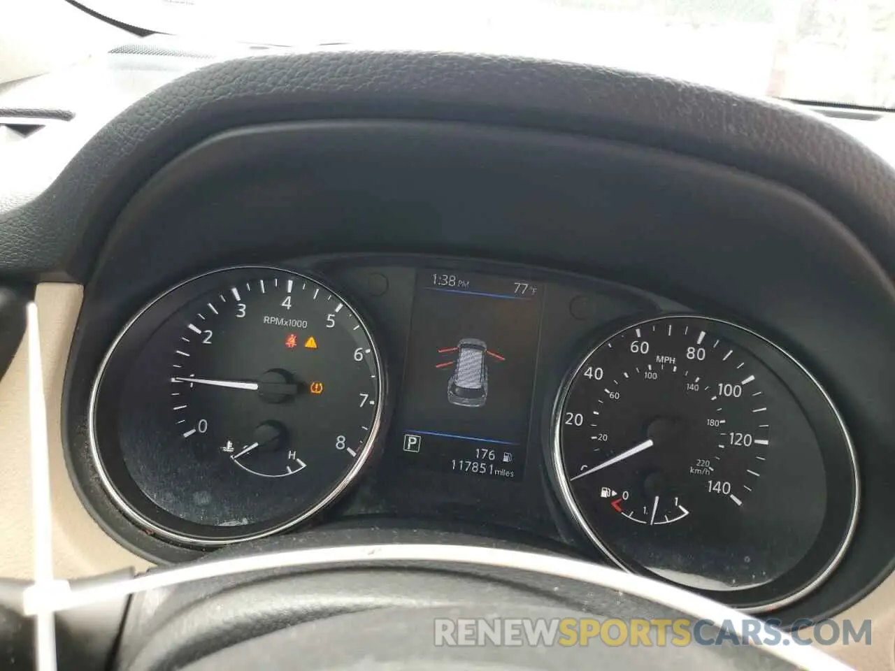 9 fotografías del automóvil dañado 5N1AT2MTXKC764138 NISSAN ROGUE 2019