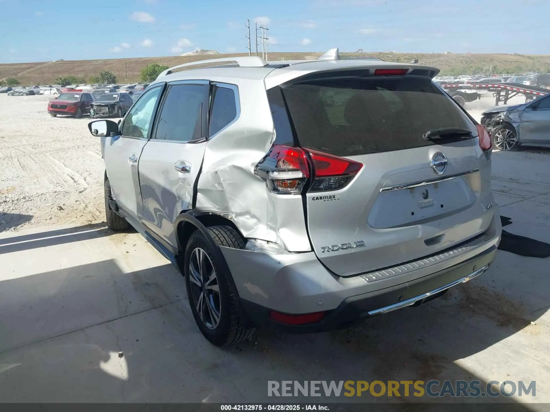 3 fotografías del automóvil dañado 5N1AT2MTXKC778816 NISSAN ROGUE 2019