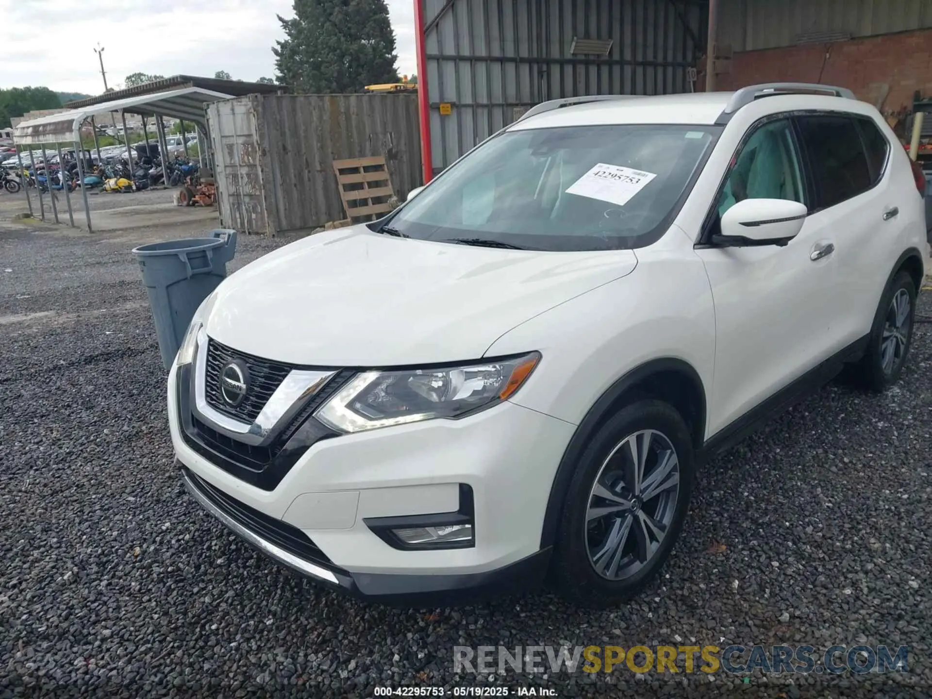 2 fotografías del automóvil dañado 5N1AT2MTXKC817436 NISSAN ROGUE 2019