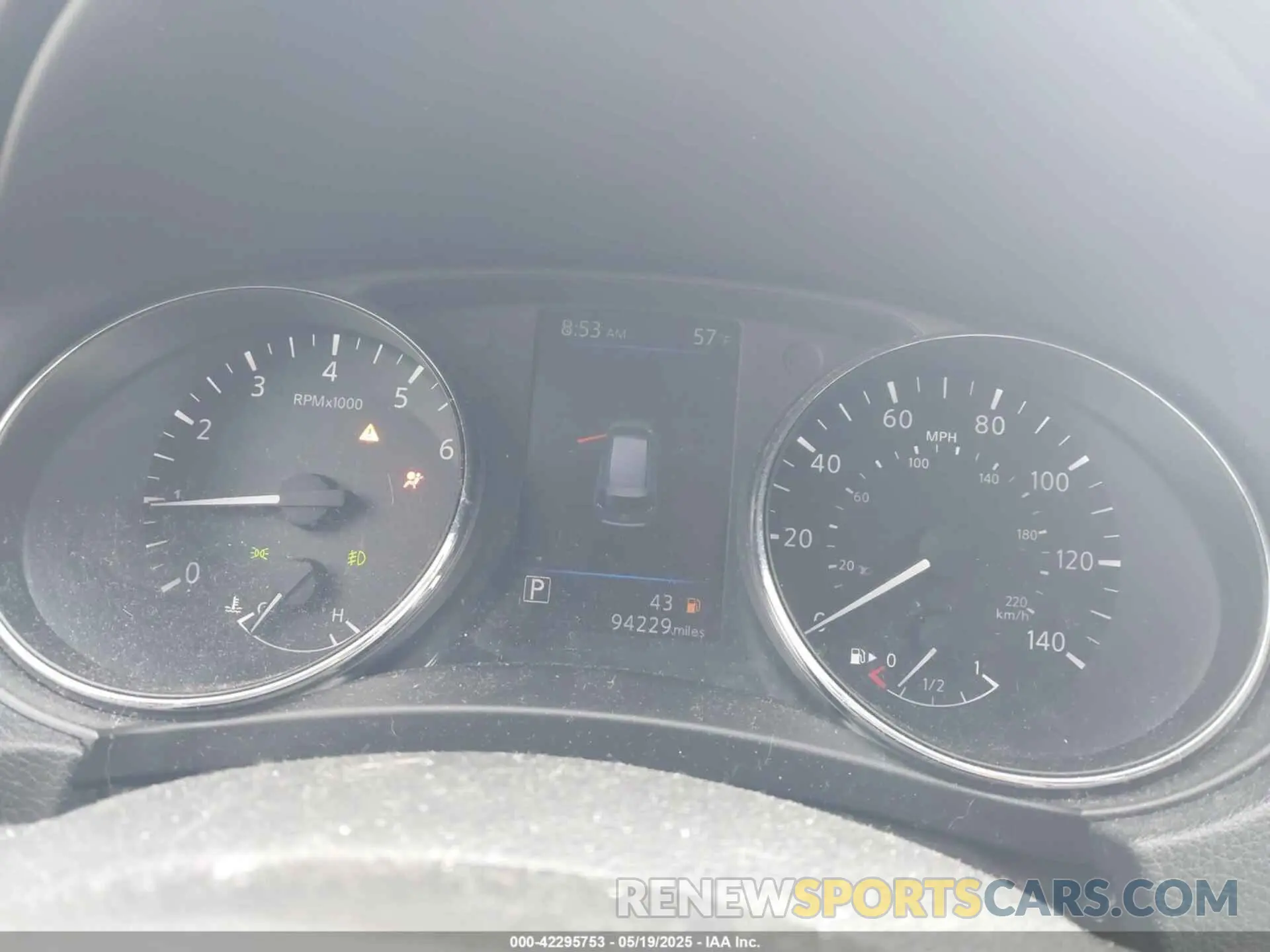 7 fotografías del automóvil dañado 5N1AT2MTXKC817436 NISSAN ROGUE 2019
