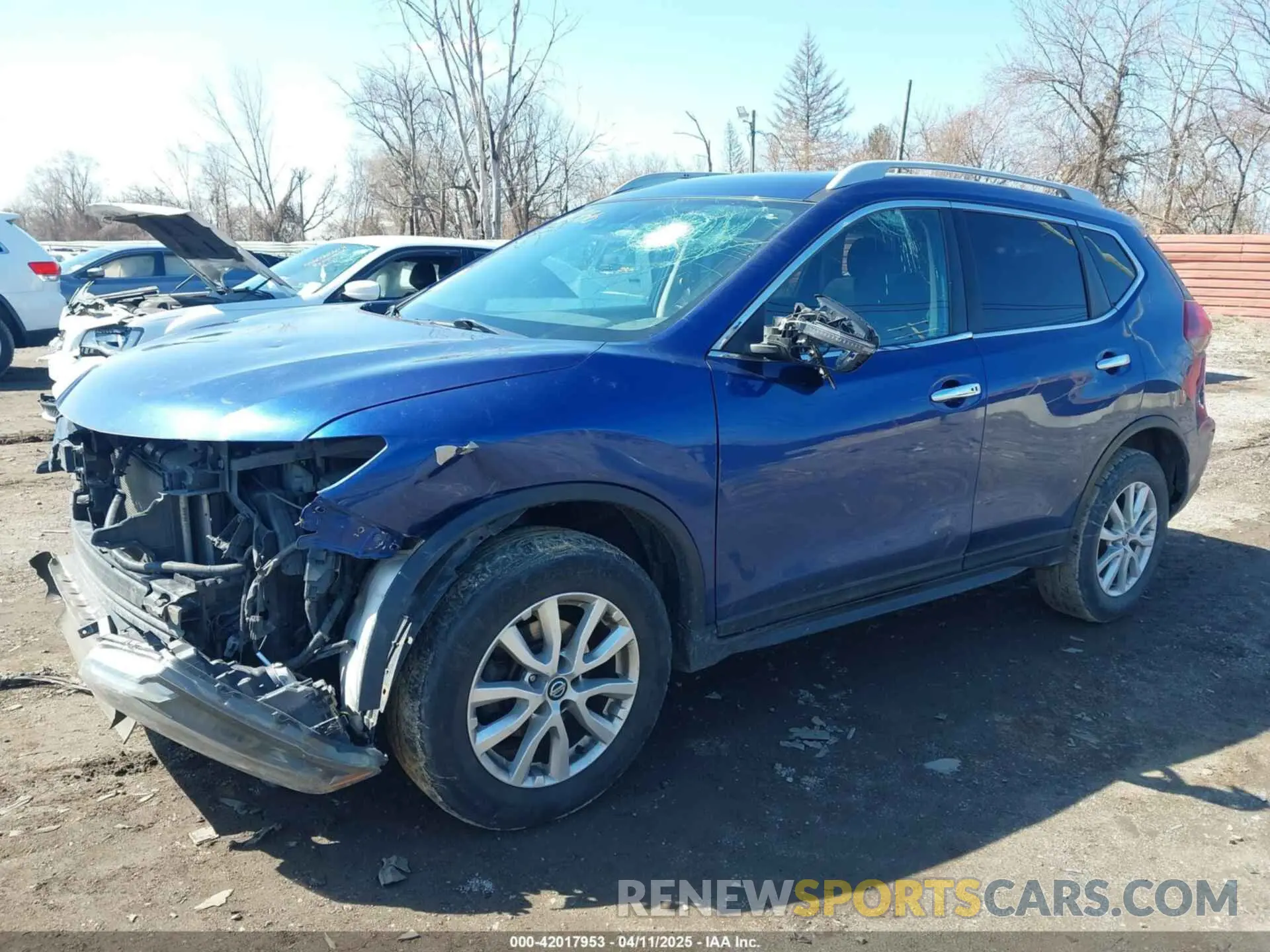 2 fotografías del automóvil dañado 5N1AT2MV0KC705066 NISSAN ROGUE 2019