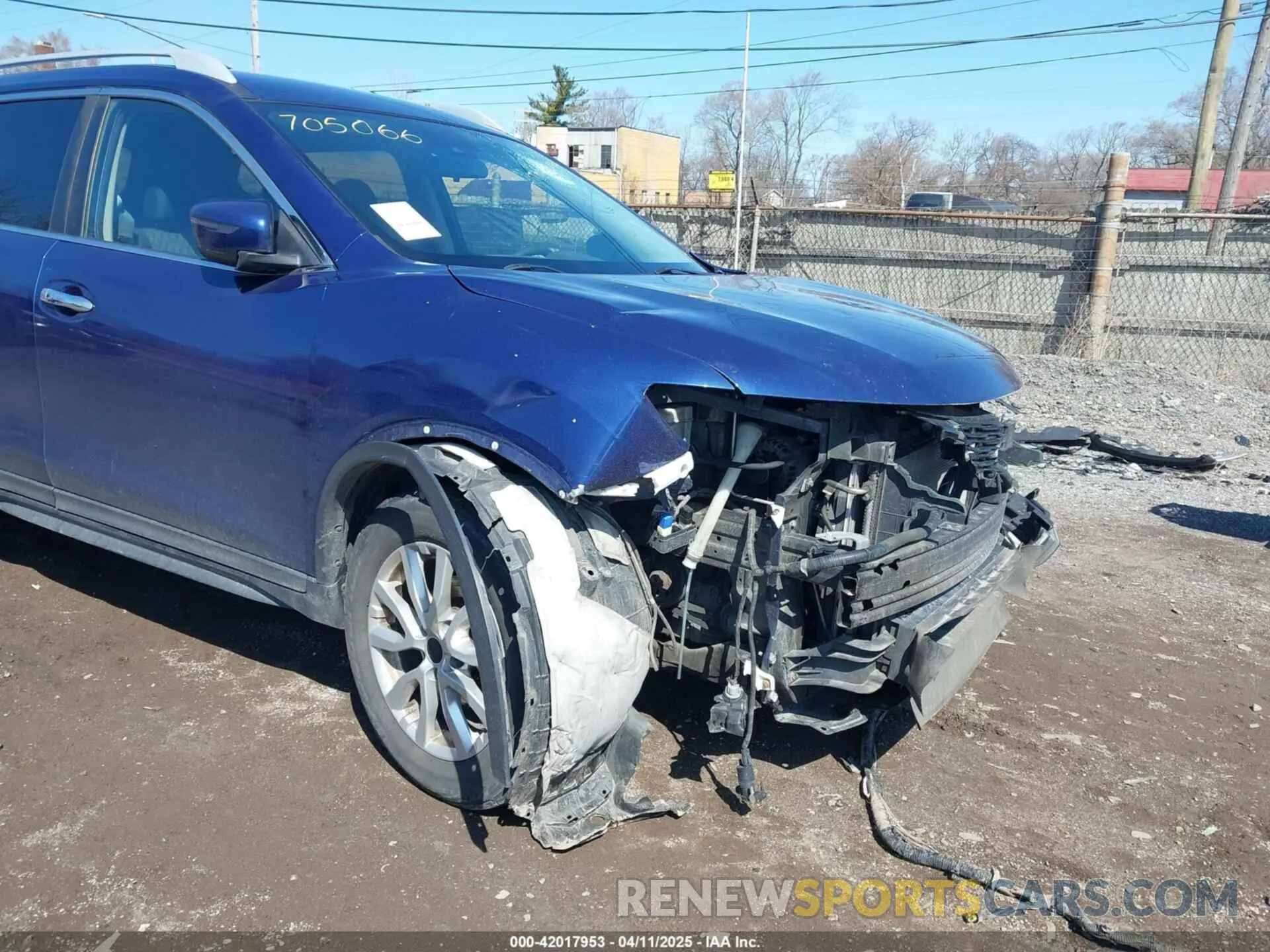 6 fotografías del automóvil dañado 5N1AT2MV0KC705066 NISSAN ROGUE 2019
