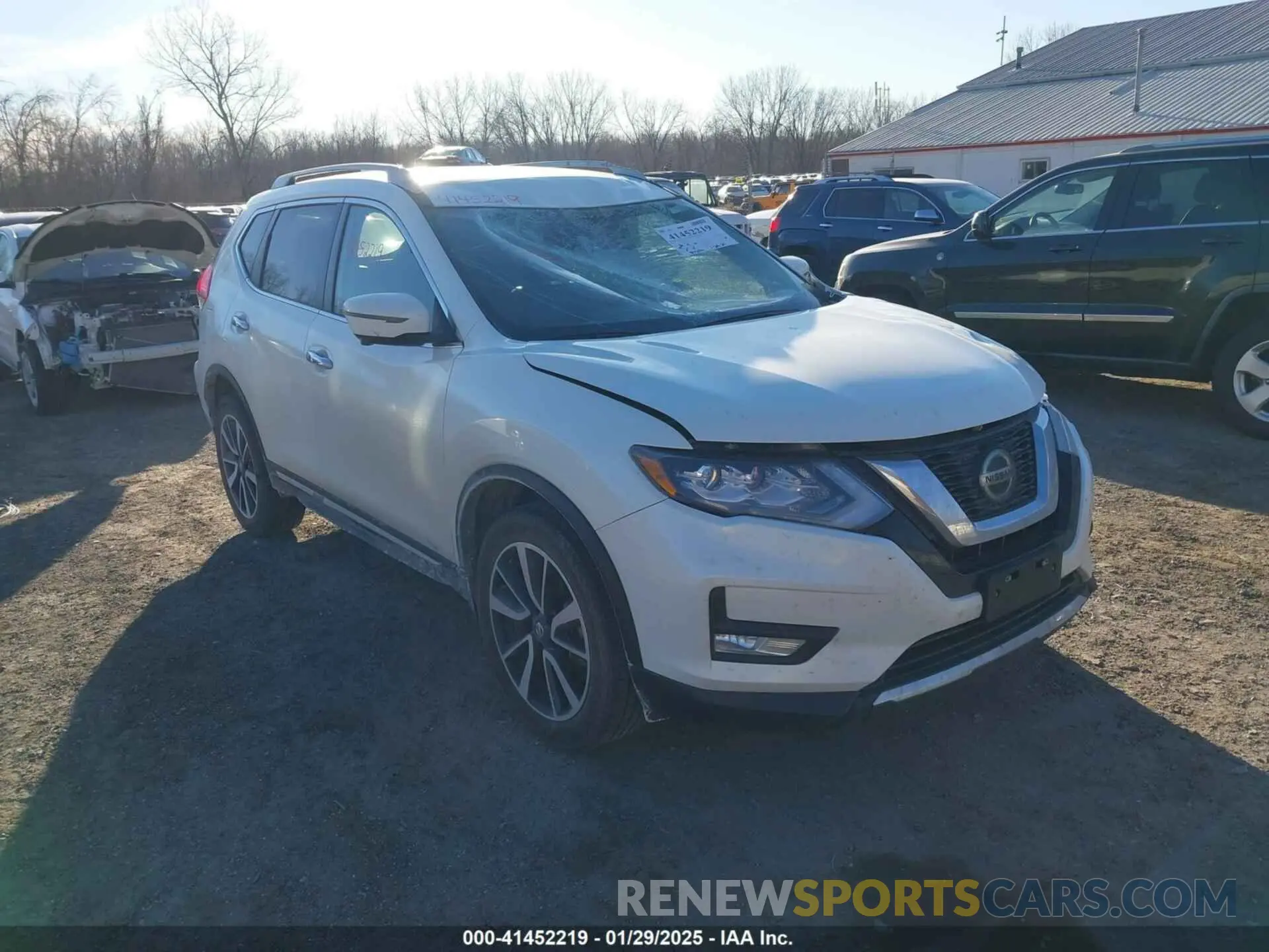 1 fotografías del automóvil dañado 5N1AT2MV0KC712535 NISSAN ROGUE 2019