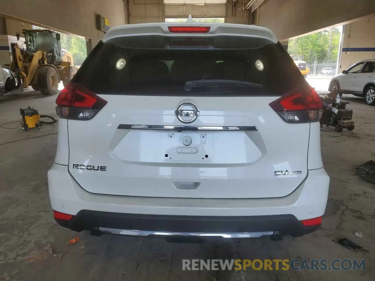 6 fotografías del automóvil dañado 5N1AT2MV0KC734860 NISSAN ROGUE 2019