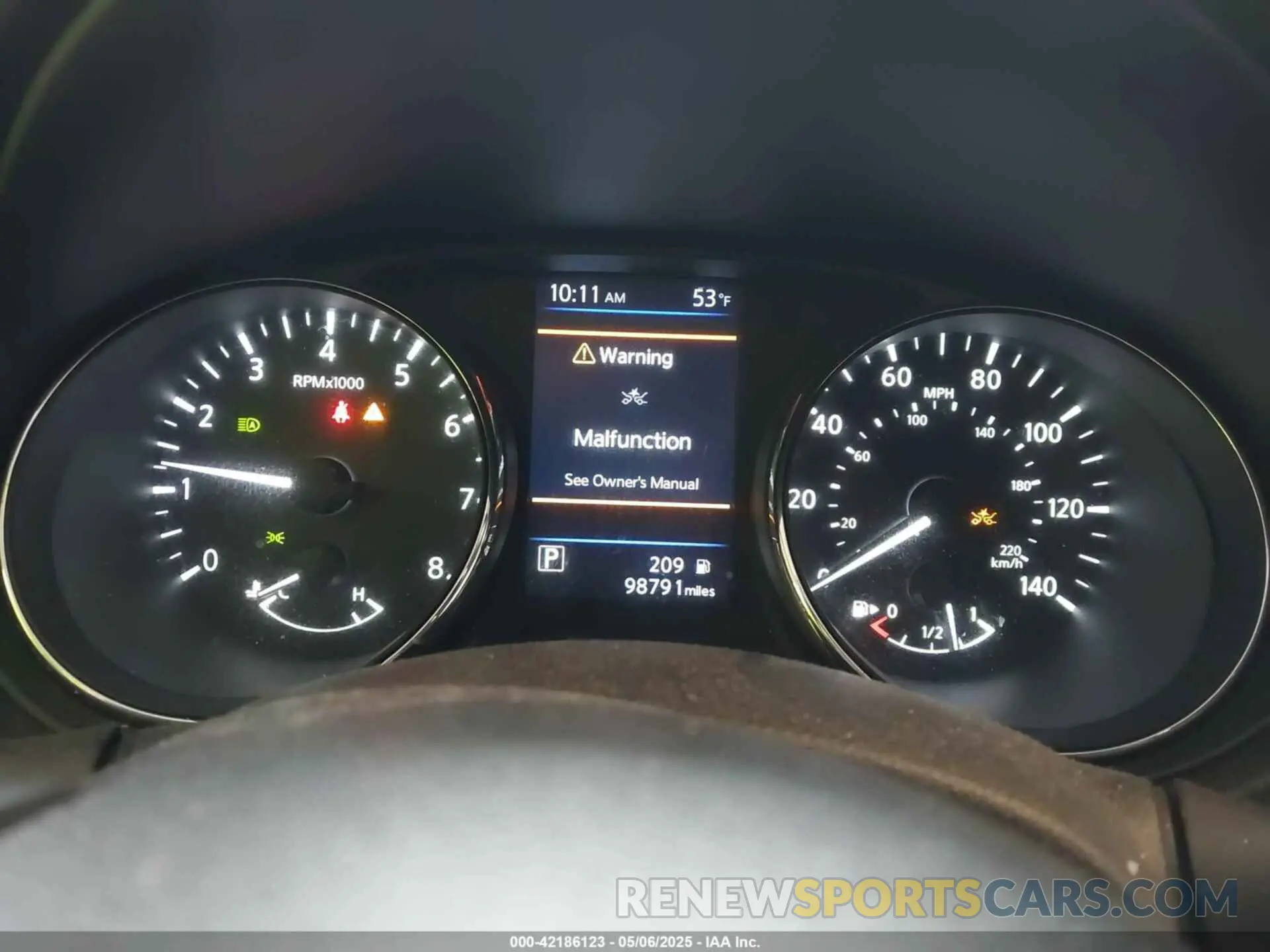 7 fotografías del automóvil dañado 5N1AT2MV0KC766109 NISSAN ROGUE 2019