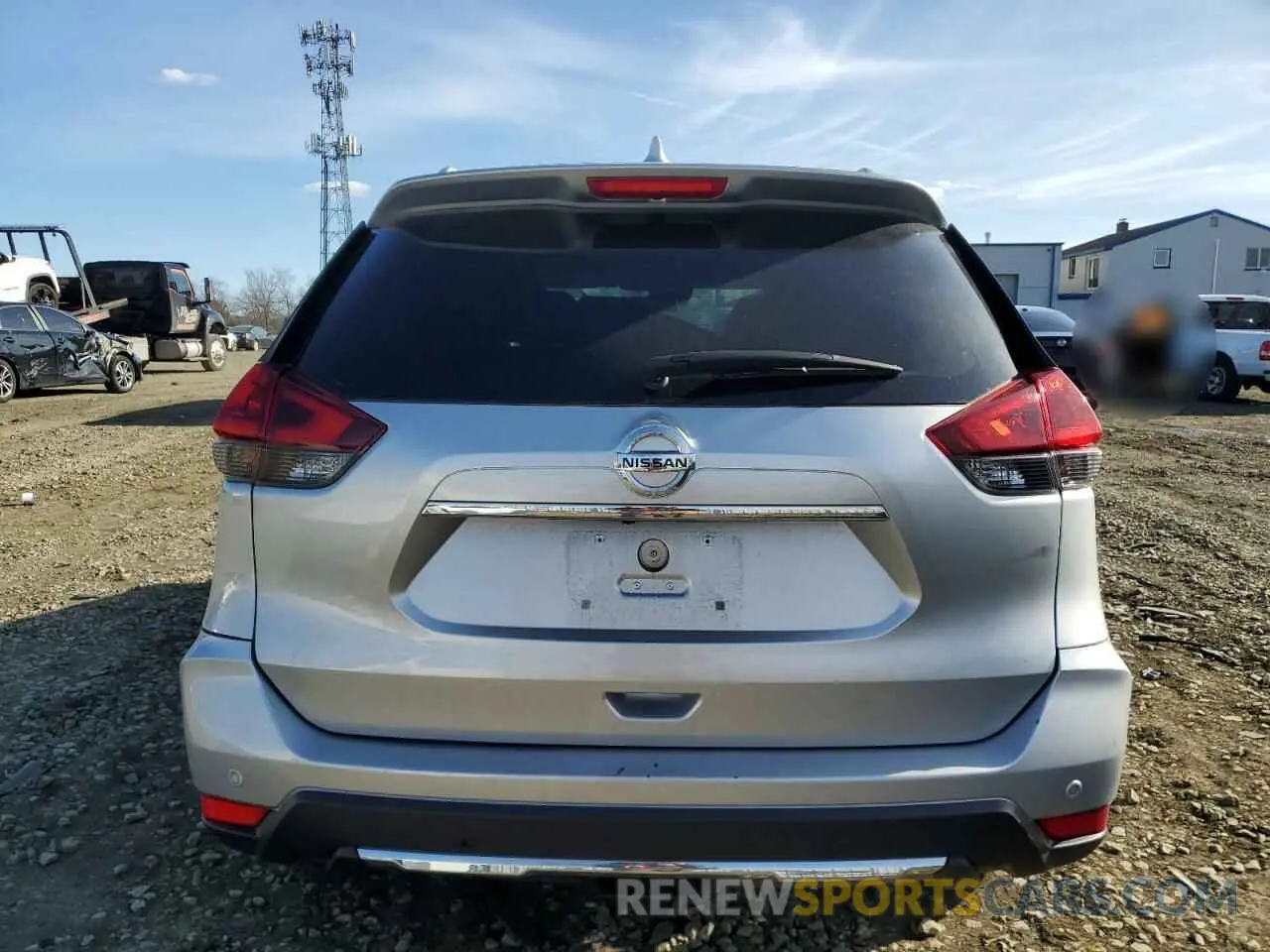 6 fotografías del automóvil dañado 5N1AT2MV0KC767504 NISSAN ROGUE 2019