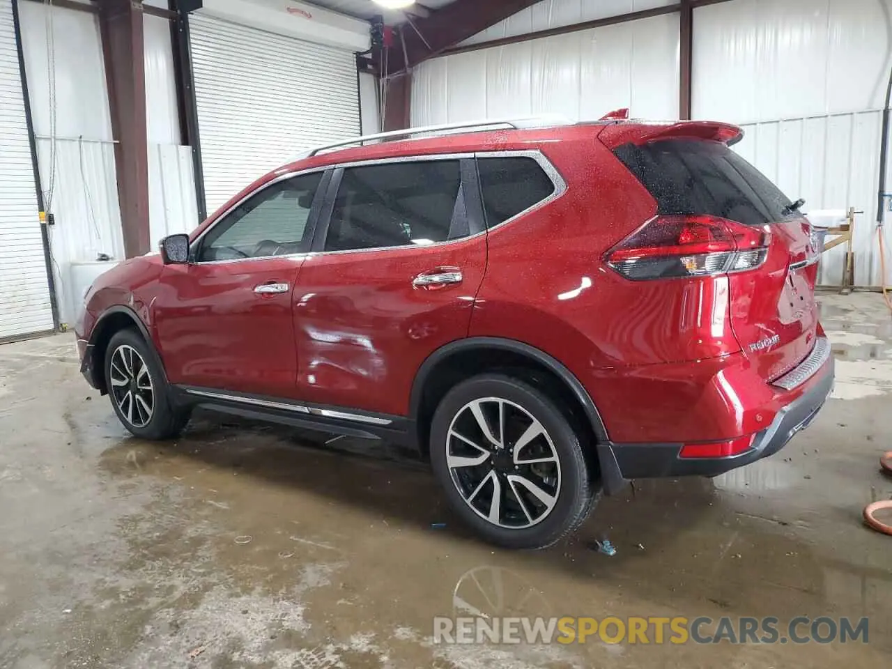 2 fotografías del automóvil dañado 5N1AT2MV0KC780639 NISSAN ROGUE 2019